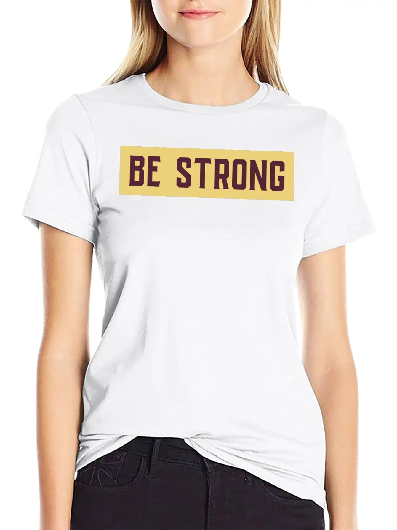 Be Strong Timeless Short Sleeve Tee – Comfy And Minimalist Design