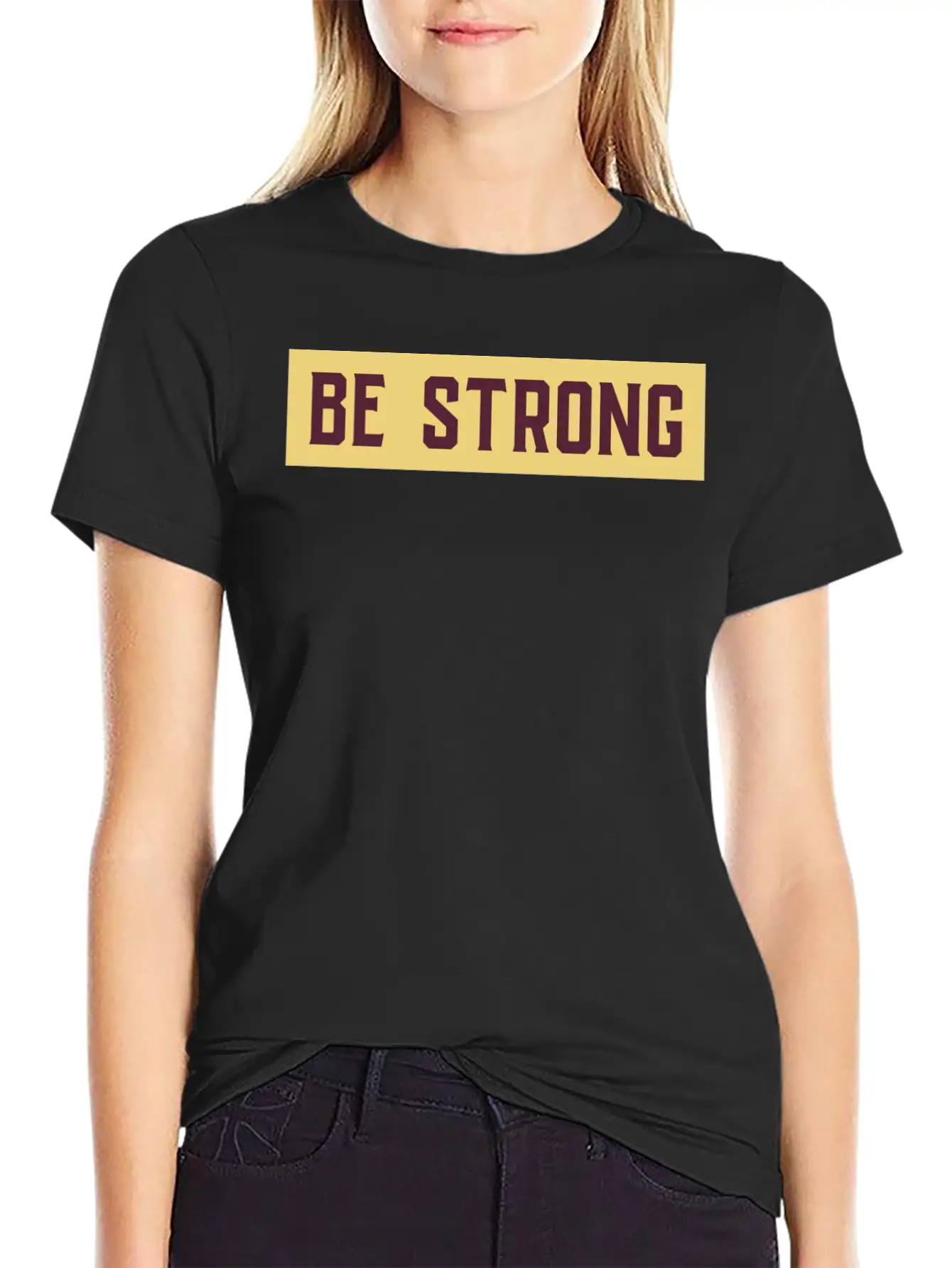 Be Strong Timeless Short Sleeve Tee – Comfy And Minimalist Design