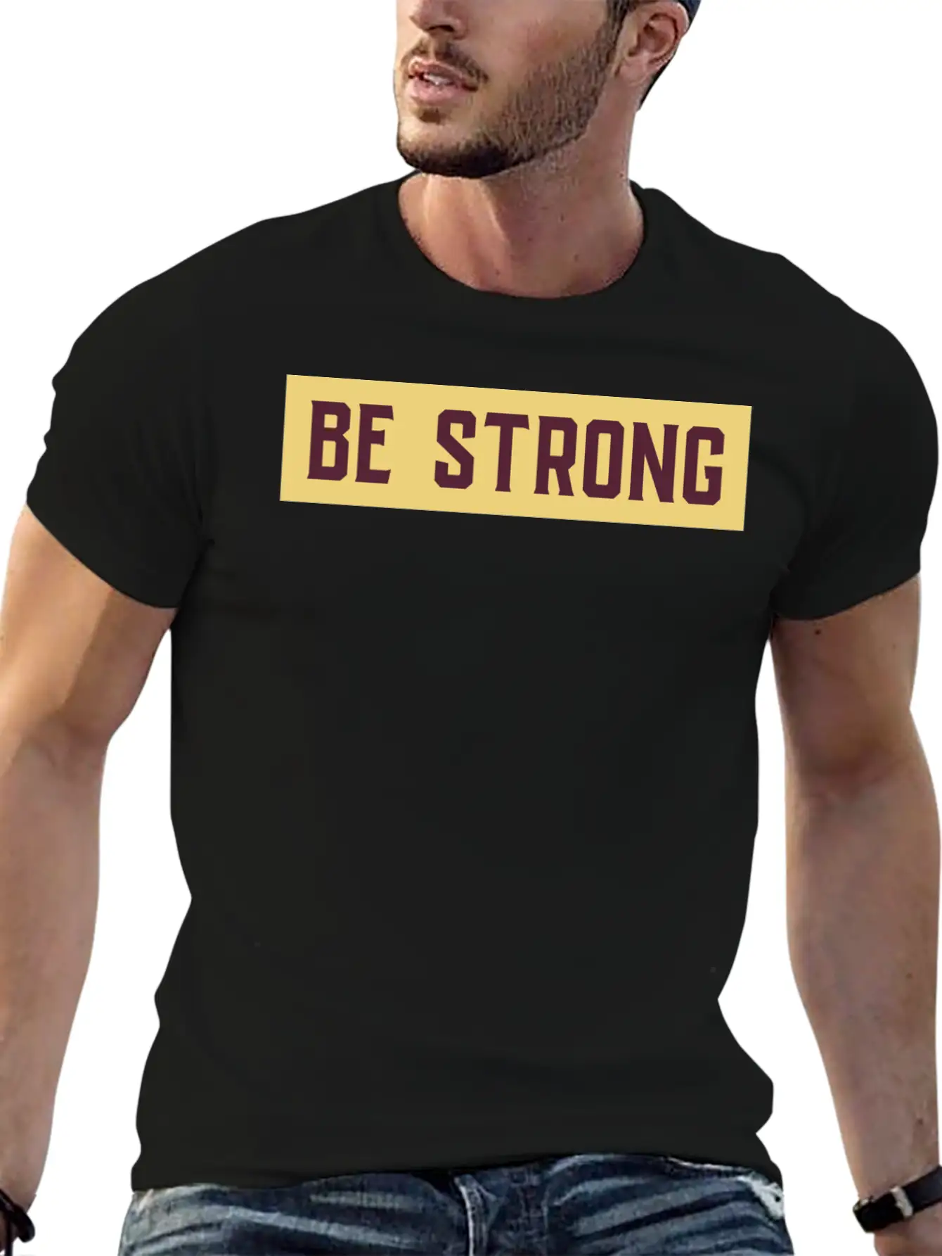 Be Strong Timeless Short Sleeve Tee – Comfy And Minimalist Design