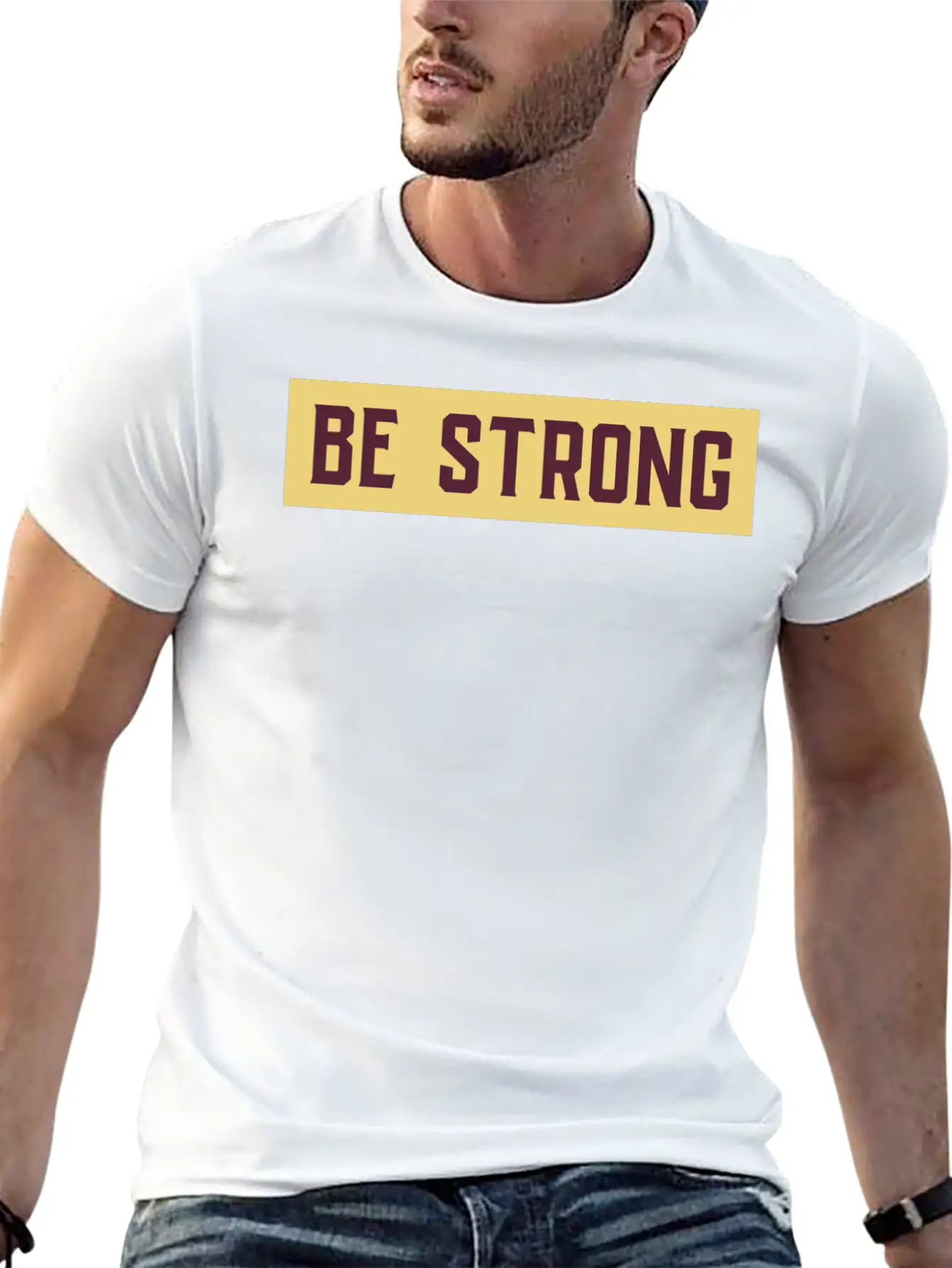 Be Strong Timeless Short Sleeve Tee – Comfy And Minimalist Design