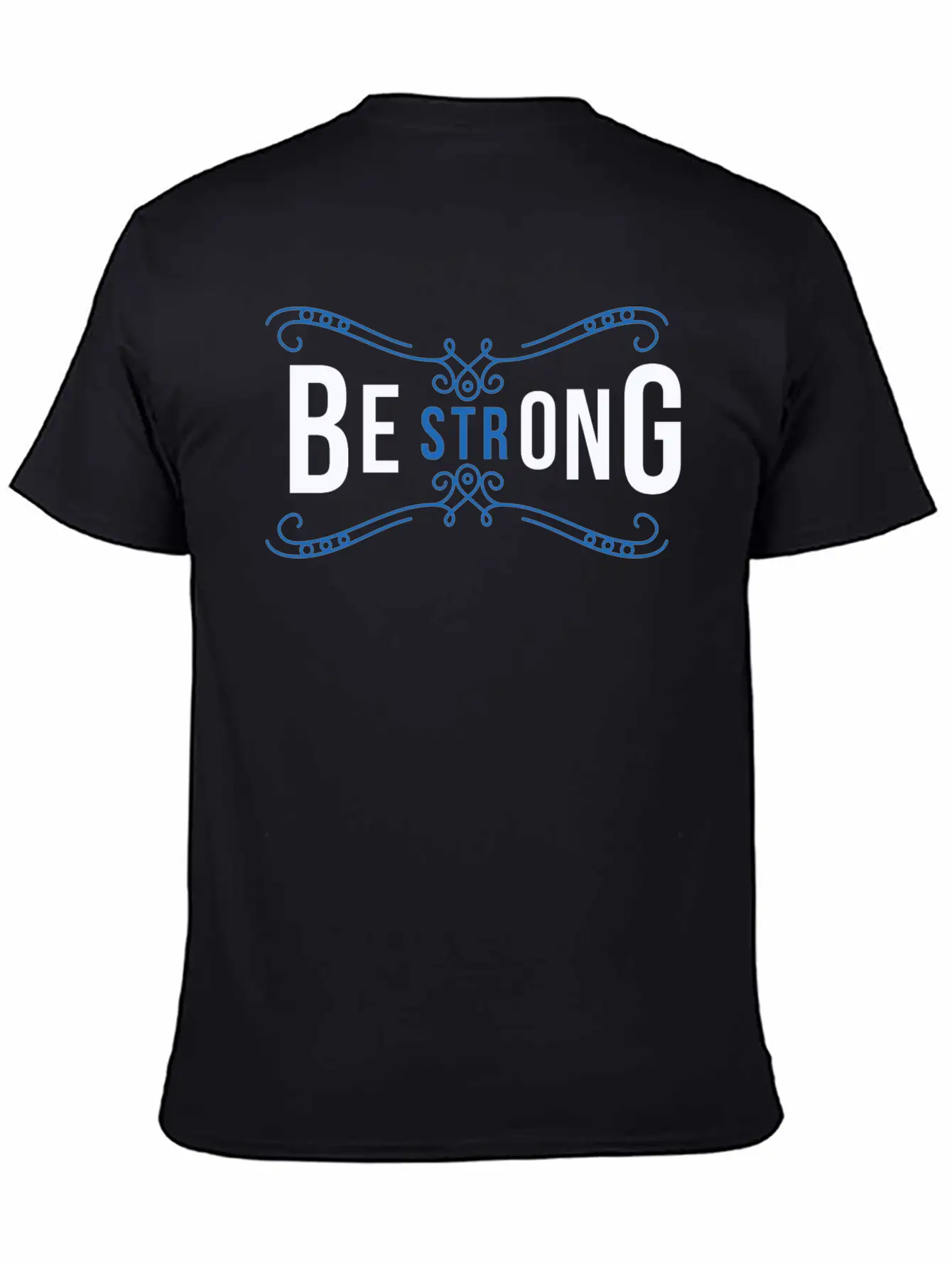 Be Strong Unisex Short Sleeve Soft Cotton T-Shirt – Casual Everyday Wear