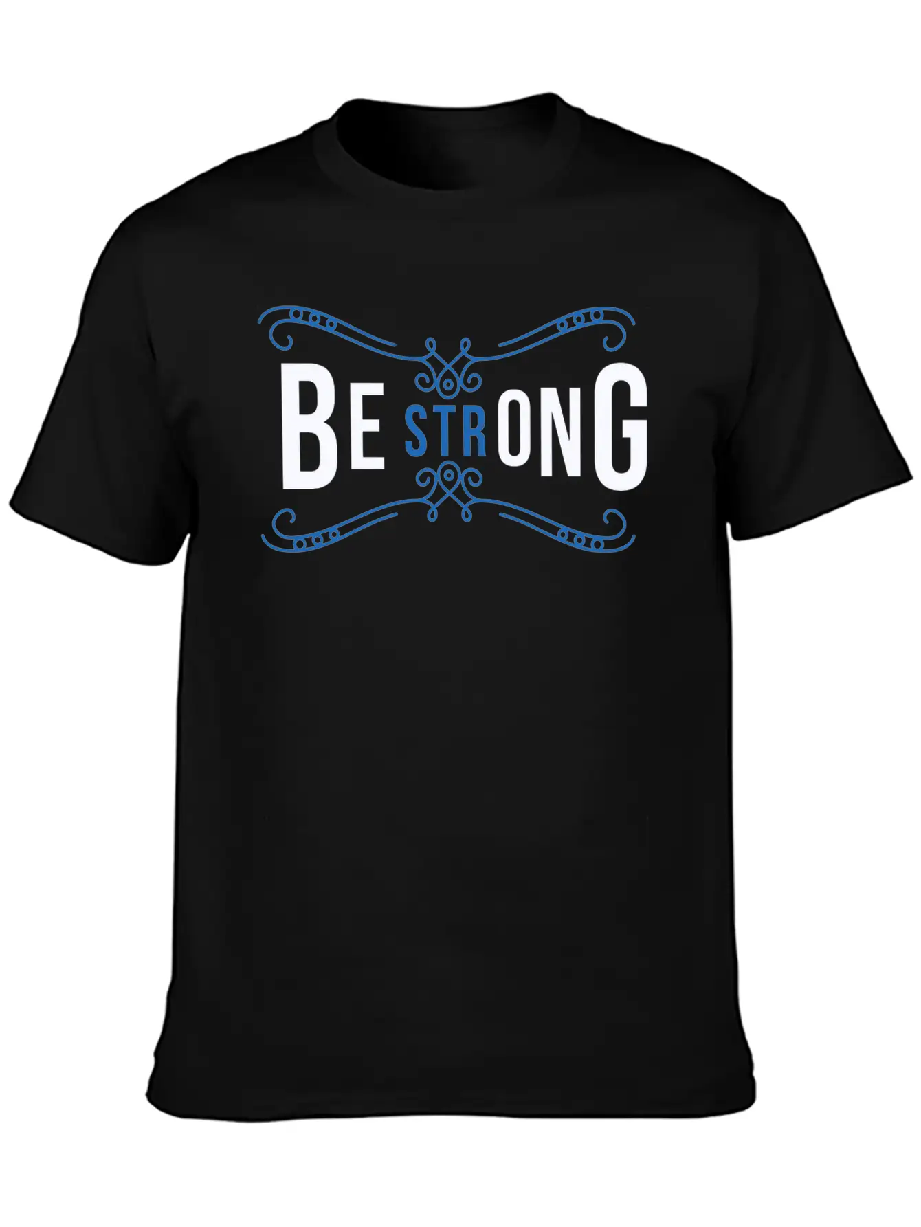 Be Strong Unisex Short Sleeve Soft Cotton T-Shirt – Casual Everyday Wear