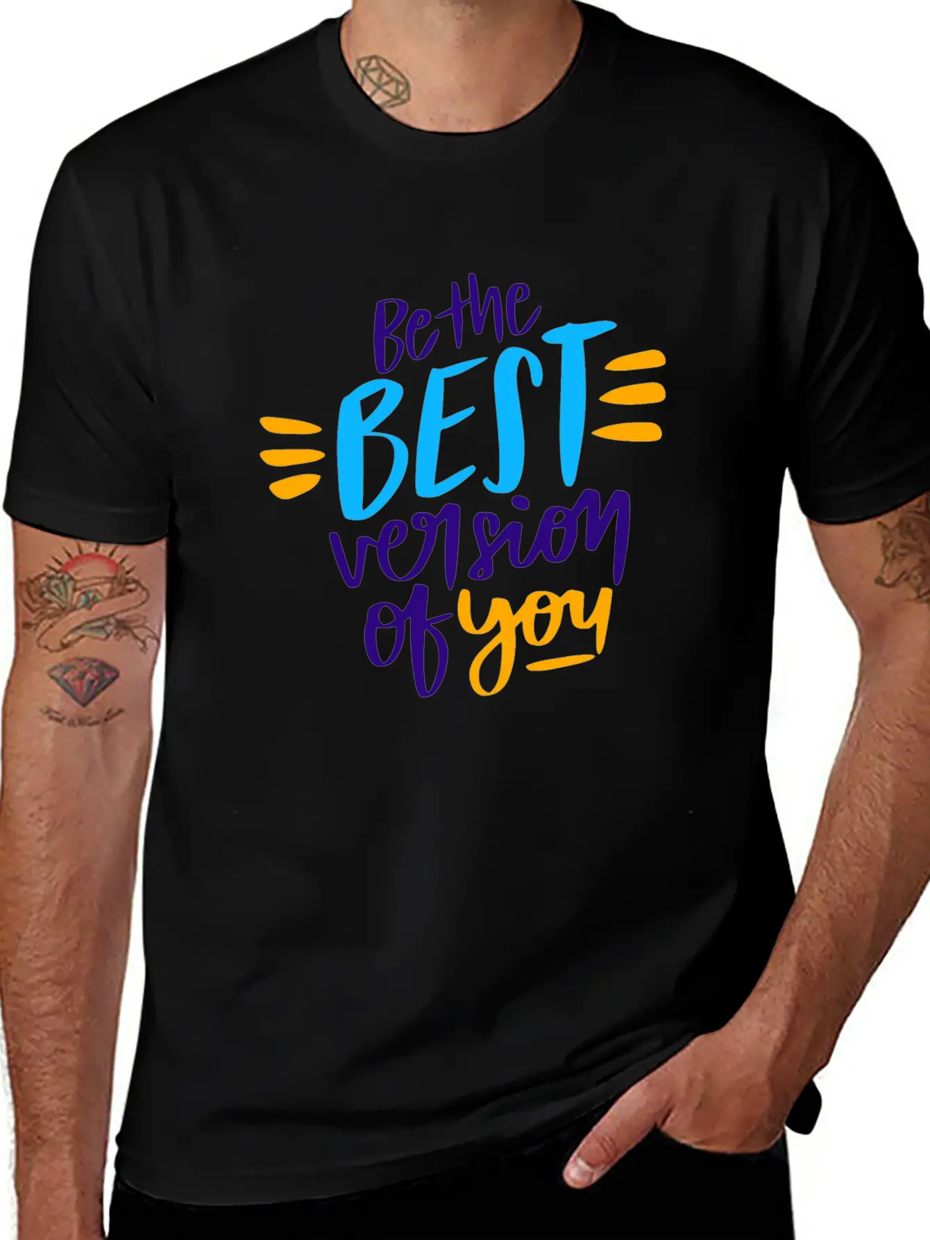 Be The Best Version Of You Timeless Short Sleeve Tee – Comfy And Minimalist Design