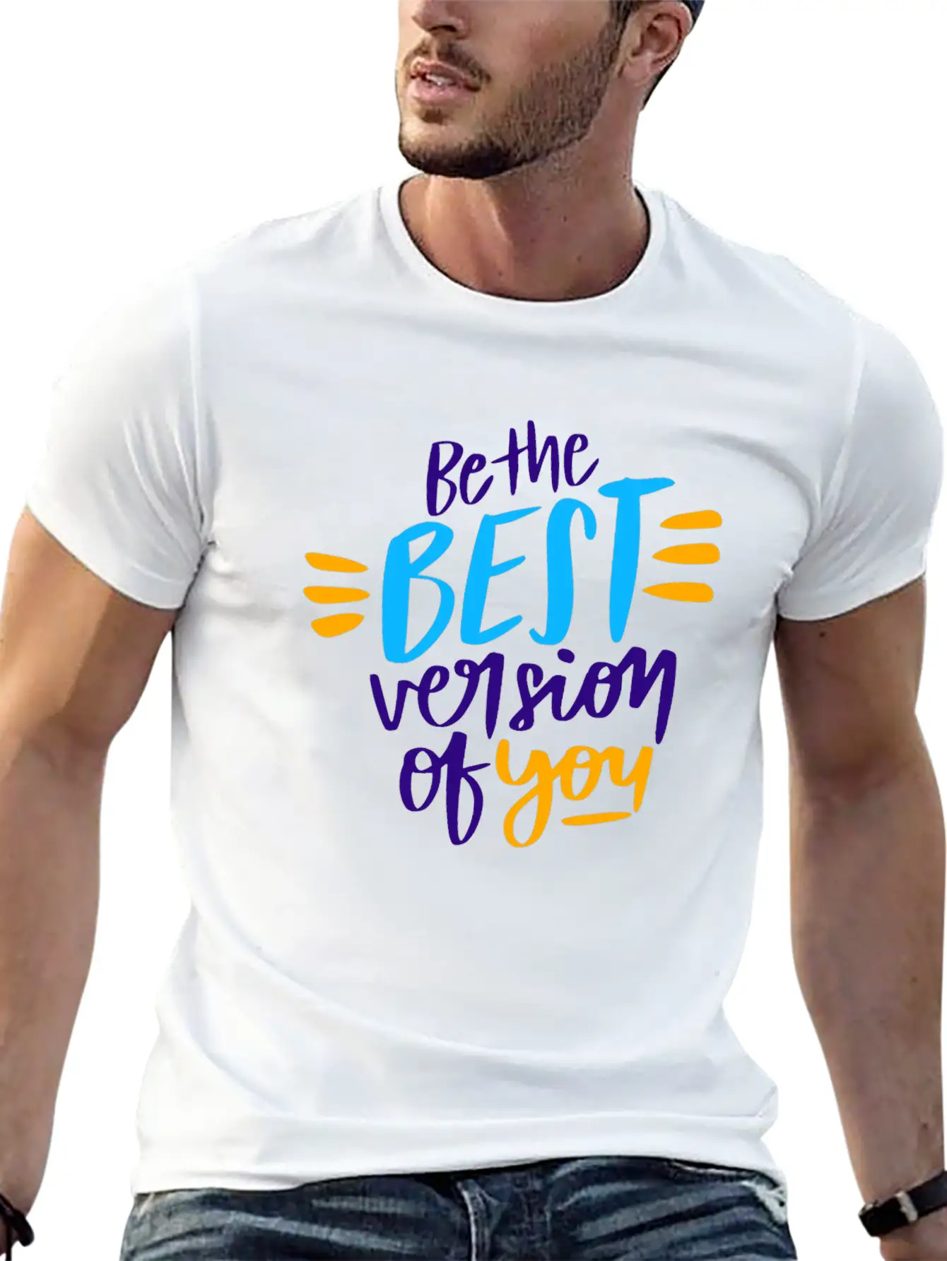 Be The Best Version Of You Timeless Short Sleeve Tee – Comfy And Minimalist Design