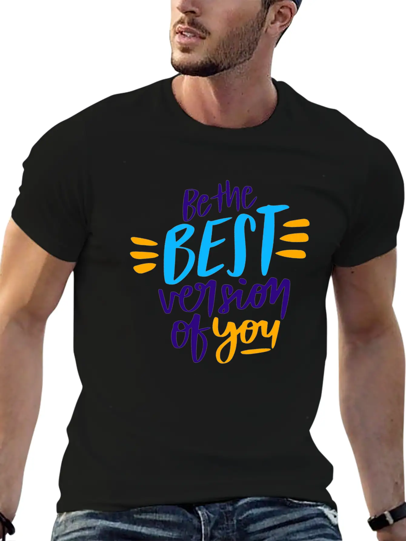 Be The Best Version Of You Timeless Short Sleeve Tee – Comfy And Minimalist Design