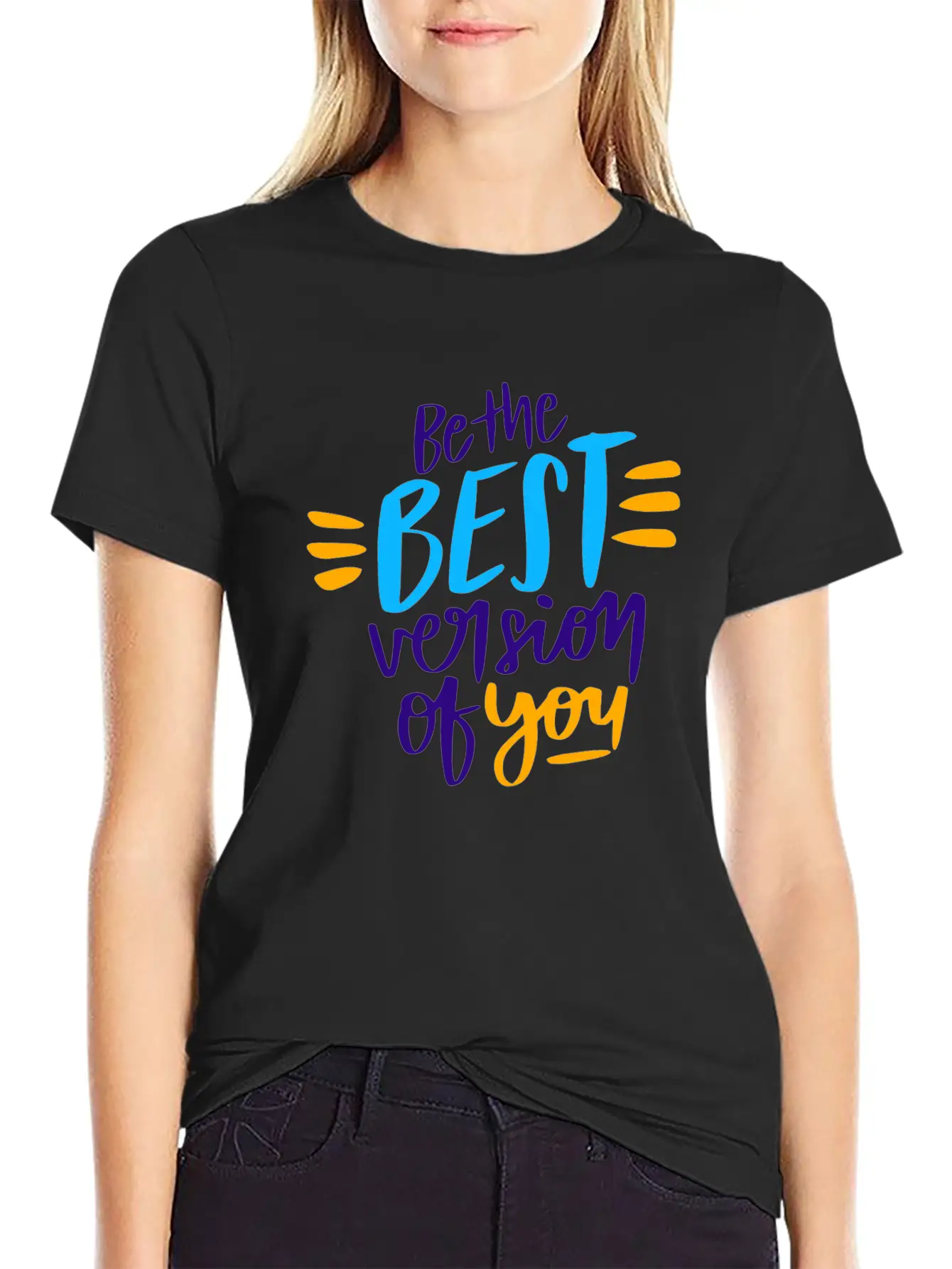 Be The Best Version Of You Timeless Short Sleeve Tee – Comfy And Minimalist Design