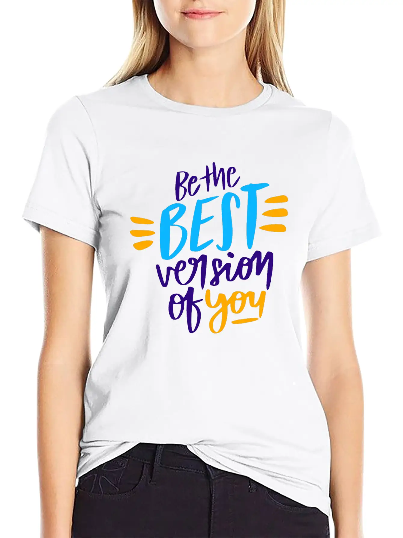 Be The Best Version Of You Timeless Short Sleeve Tee – Comfy And Minimalist Design