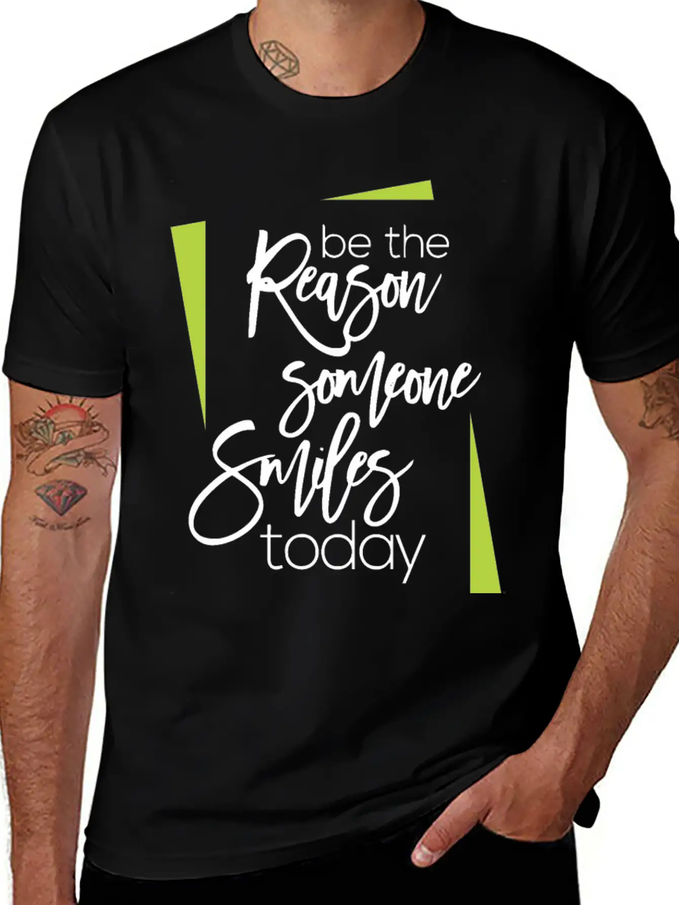 Be The Reason Someone Smiles Today Timeless Short Sleeve Tee – Comfy And Minimalist Design