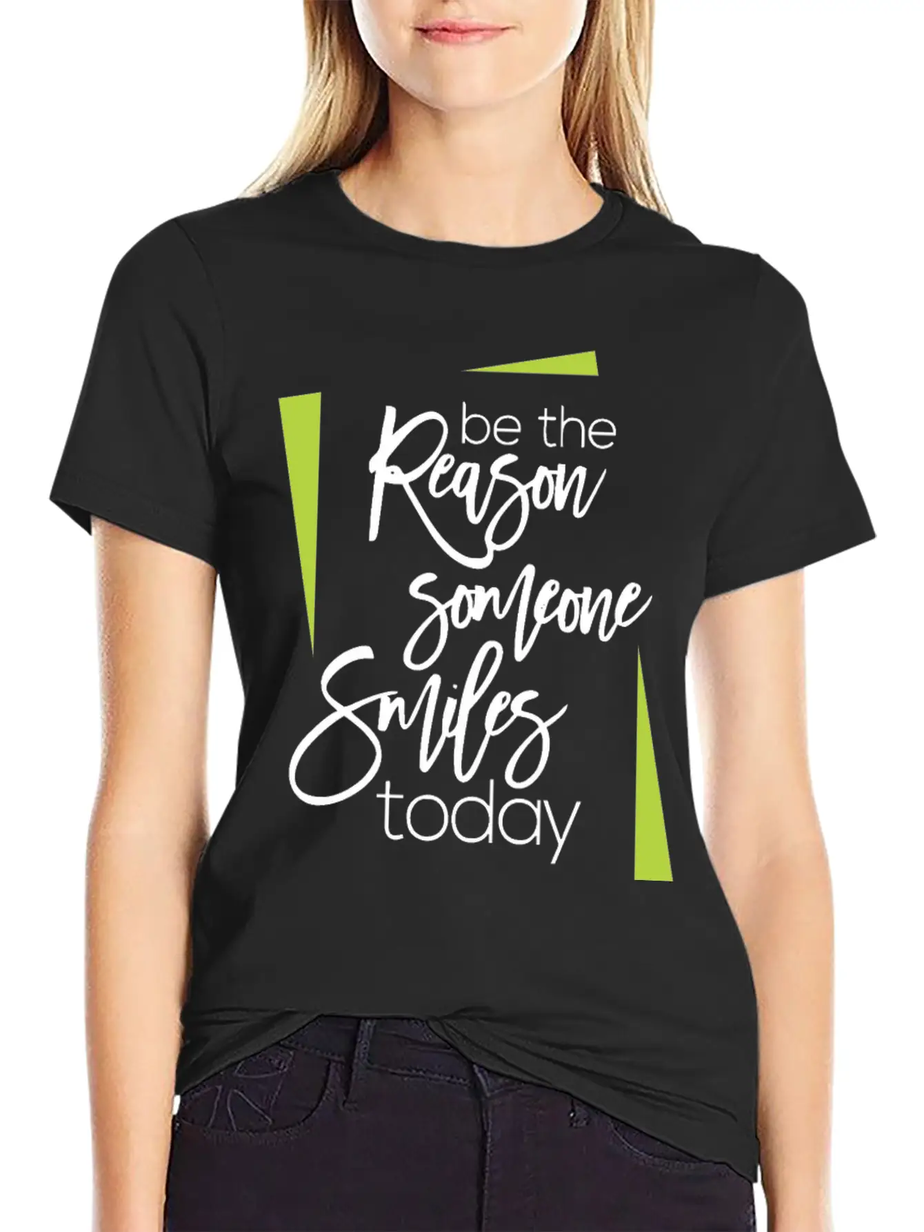 Be The Reason Someone Smiles Today Timeless Short Sleeve Tee – Comfy And Minimalist Design