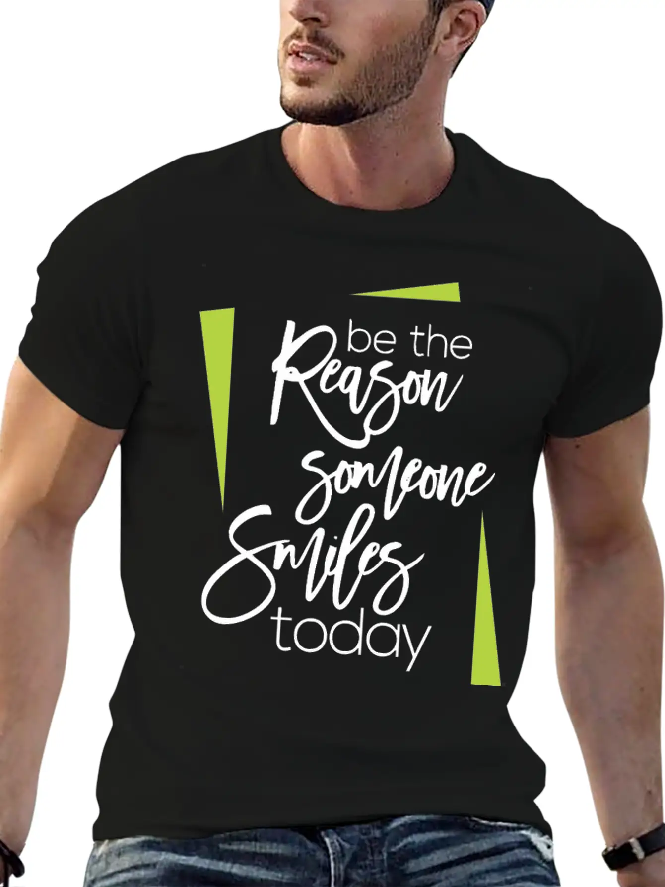 Be The Reason Someone Smiles Today Timeless Short Sleeve Tee – Comfy And Minimalist Design
