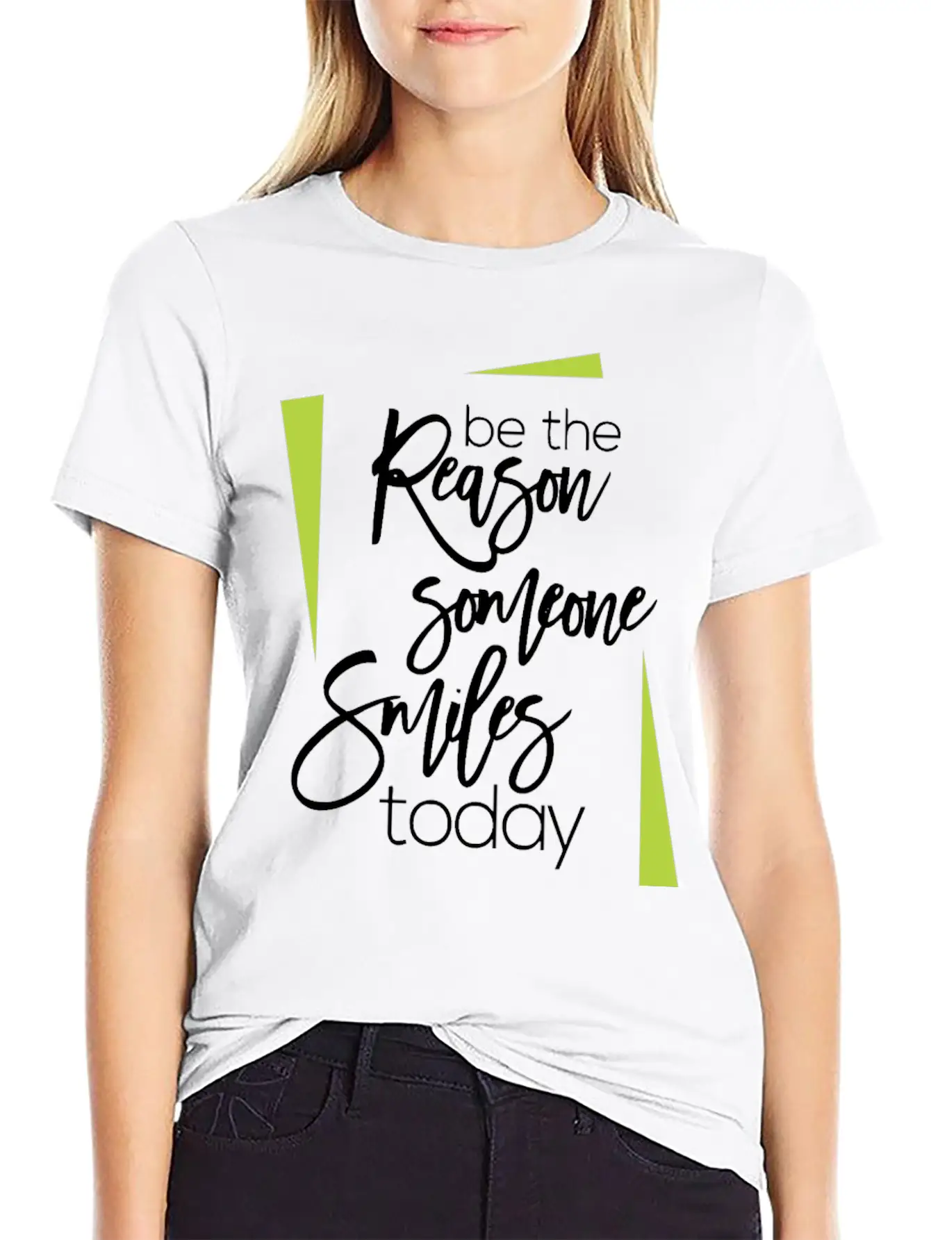 Be The Reason Someone Smiles Today Timeless Short Sleeve Tee – Comfy And Minimalist Design