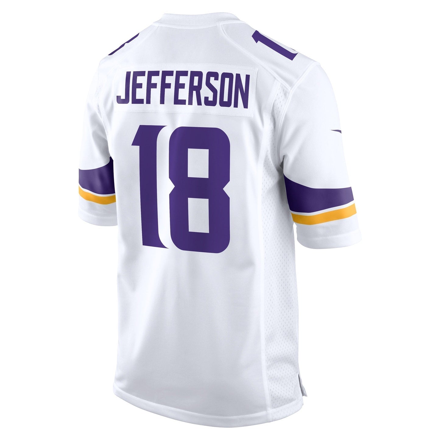 Justin Jefferson Minnesota Vikings Nike Game   Jersey - WhiteYOUTH