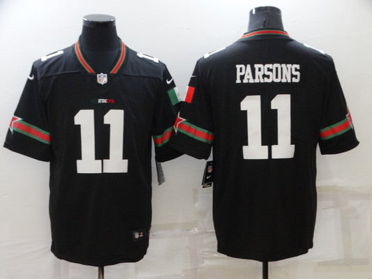 Men's Dallas Cowboys Micah Parsons #11 Black Game Player Jerseys