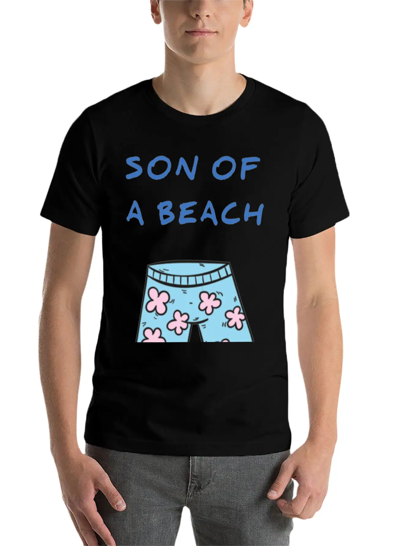 Beach Breezes Stylish Everyday T-Shirt – Unisex Basic Cotton Tee