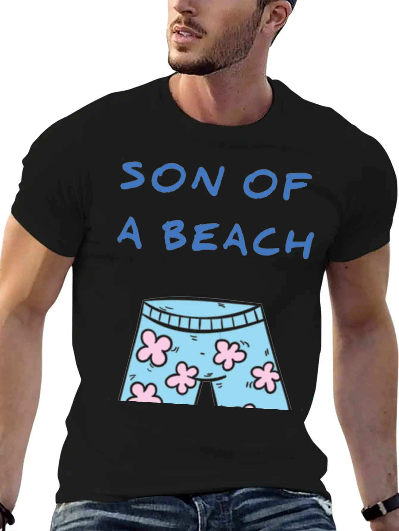 Beach Breezes Stylish Everyday T-Shirt – Unisex Basic Cotton Tee
