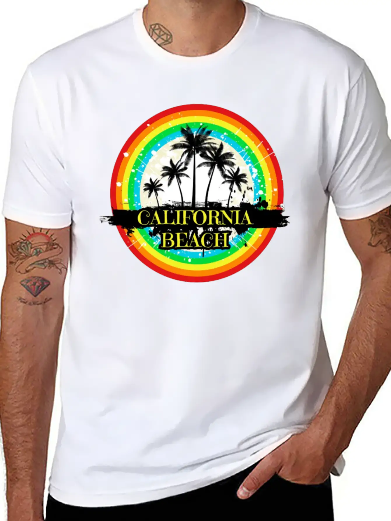 BEACH CALFIFORNIA Timeless Short Sleeve Tee – Comfy And Minimalist Design