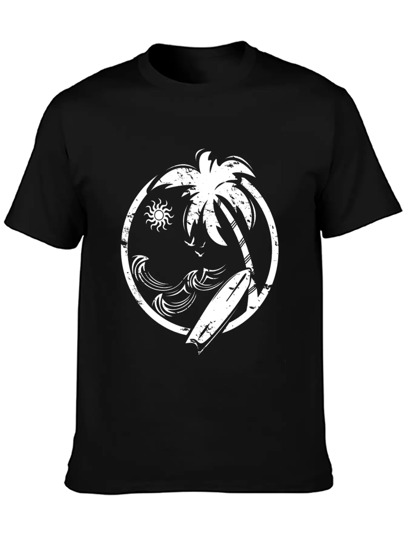Beach Ocean Surfing Caribbean Hawaii Gift Stylish Everyday T-Shirt – Unisex Basic Cotton Tee