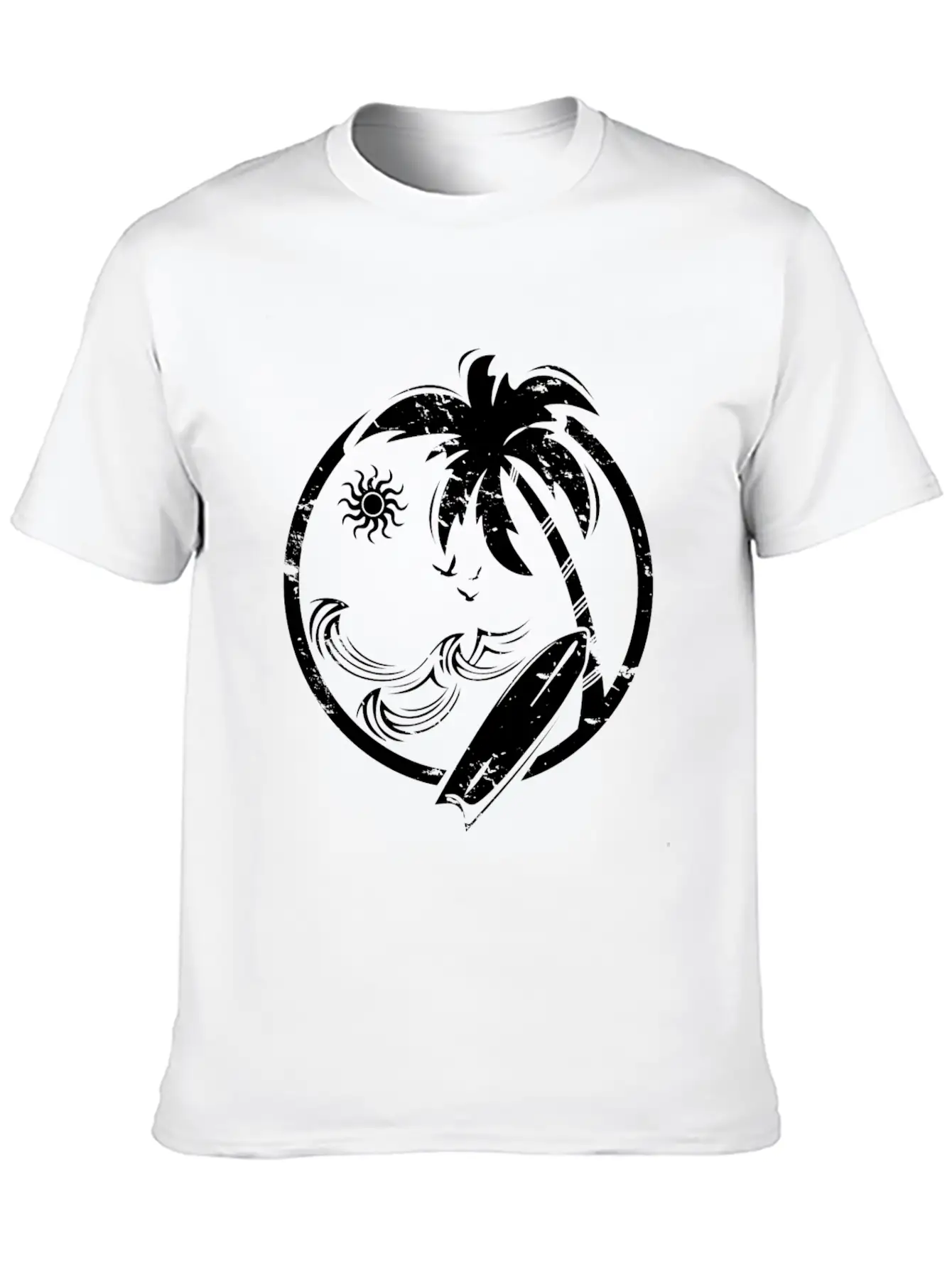 Beach Ocean Surfing Caribbean Hawaii Gift Stylish Everyday T-Shirt – Unisex Basic Cotton Tee