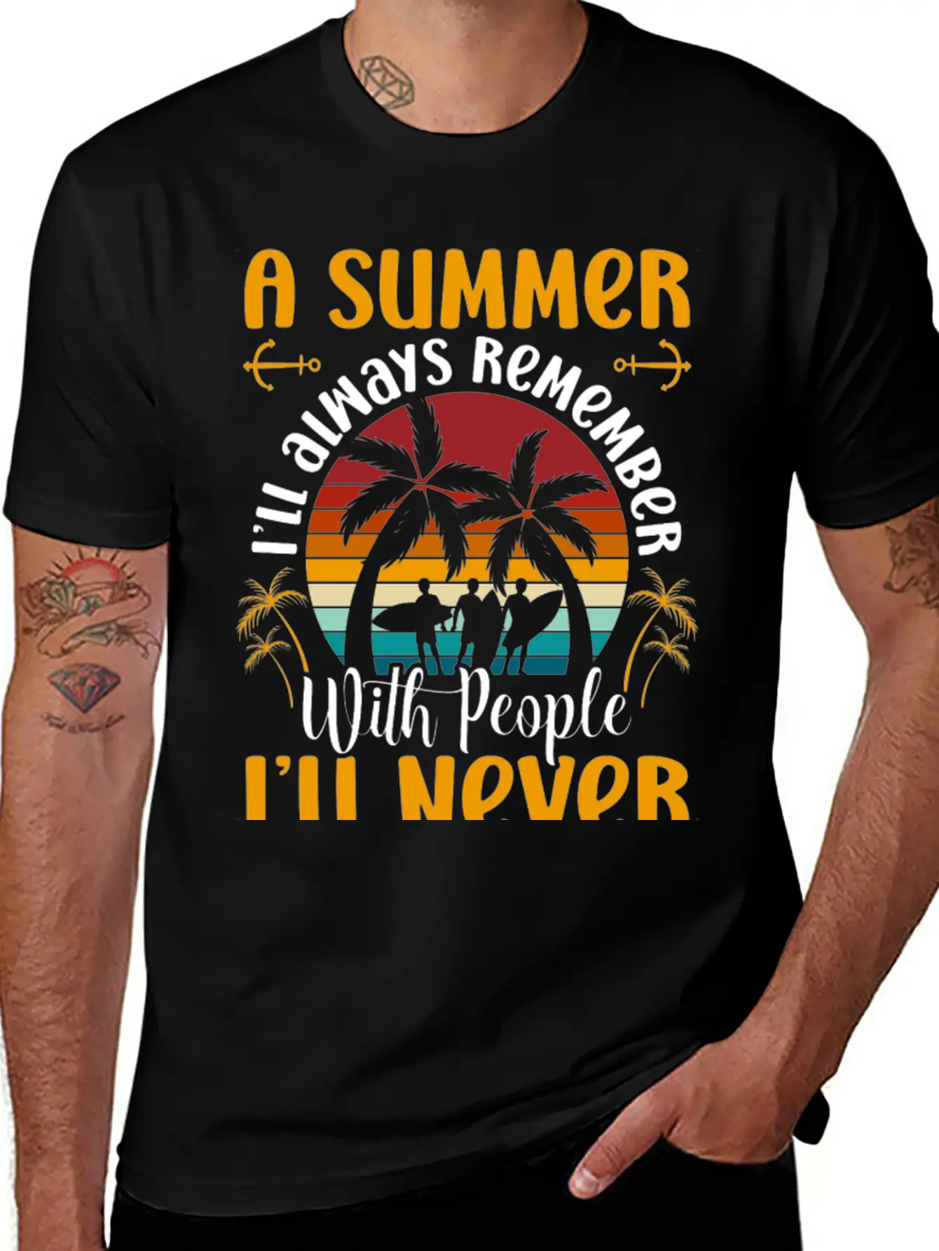 Beach Waves Island Timeless Short Sleeve Tee – Comfy And Minimalist Design