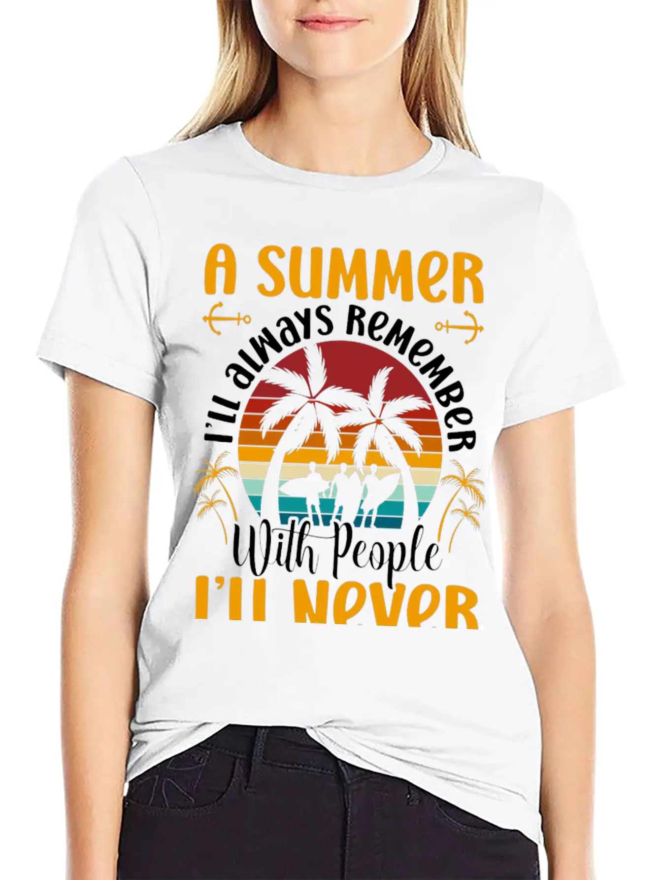 Beach Waves Island Timeless Short Sleeve Tee – Comfy And Minimalist Design