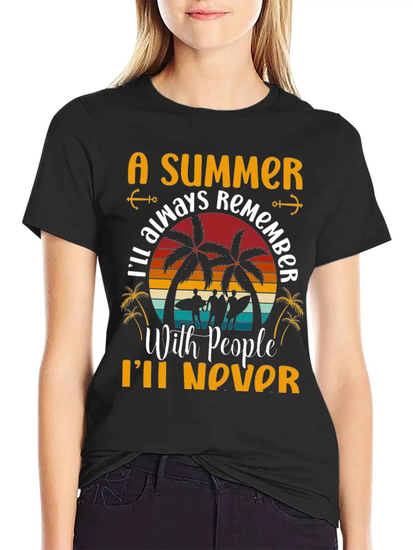 Beach Waves Island Timeless Short Sleeve Tee – Comfy And Minimalist Design