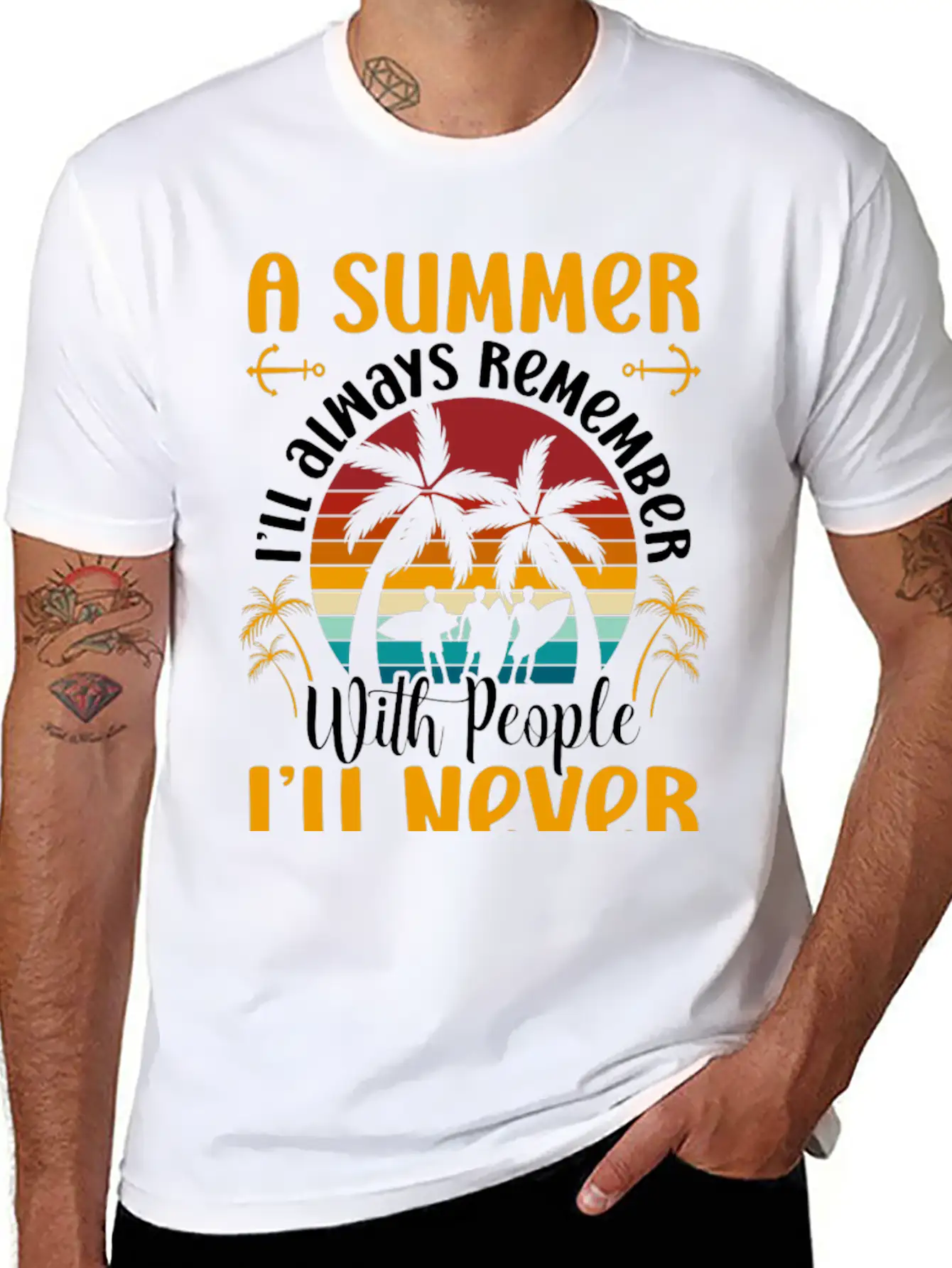 Beach Waves Island Timeless Short Sleeve Tee – Comfy And Minimalist Design