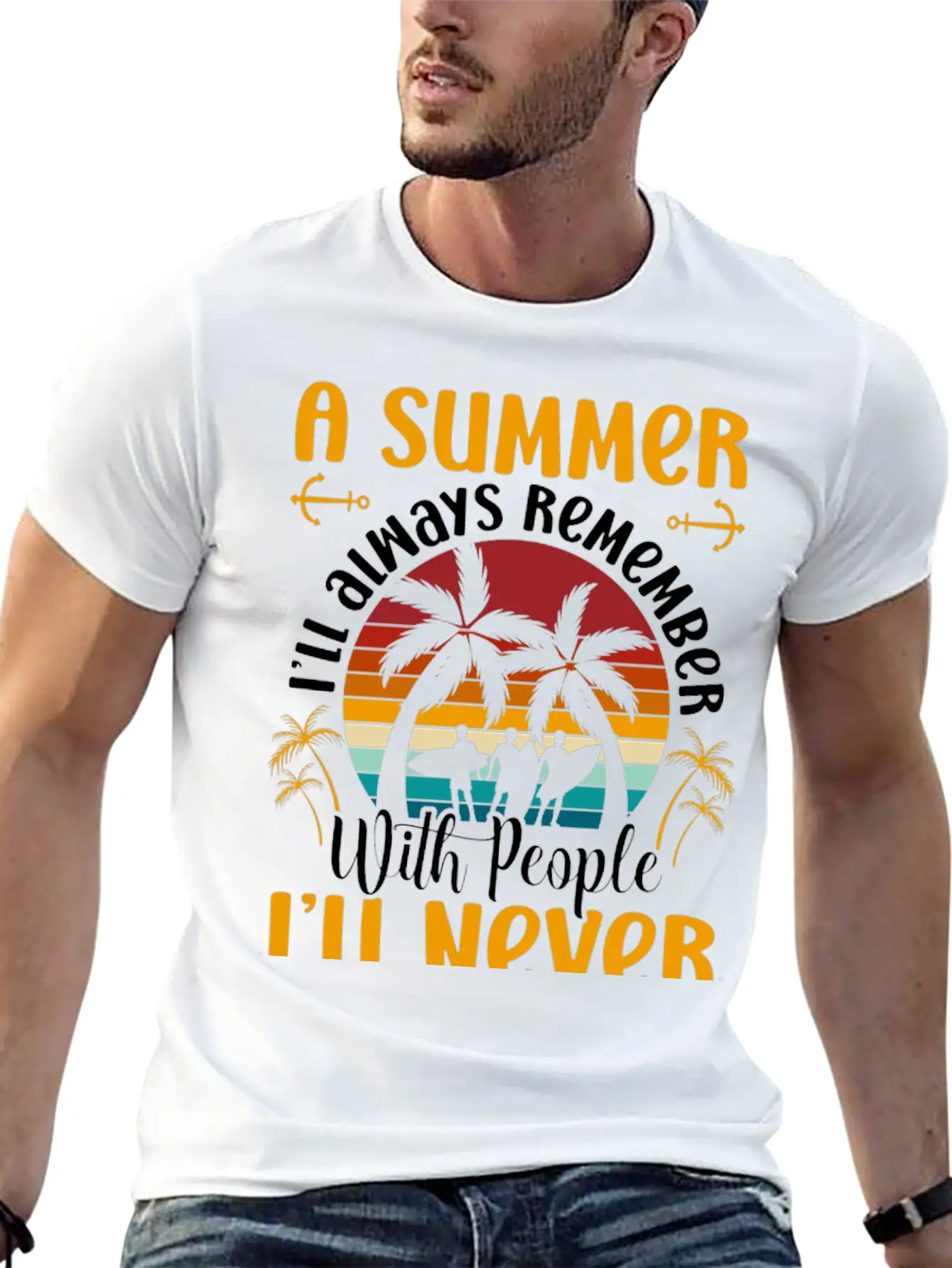 Beach Waves Island Timeless Short Sleeve Tee – Comfy And Minimalist Design