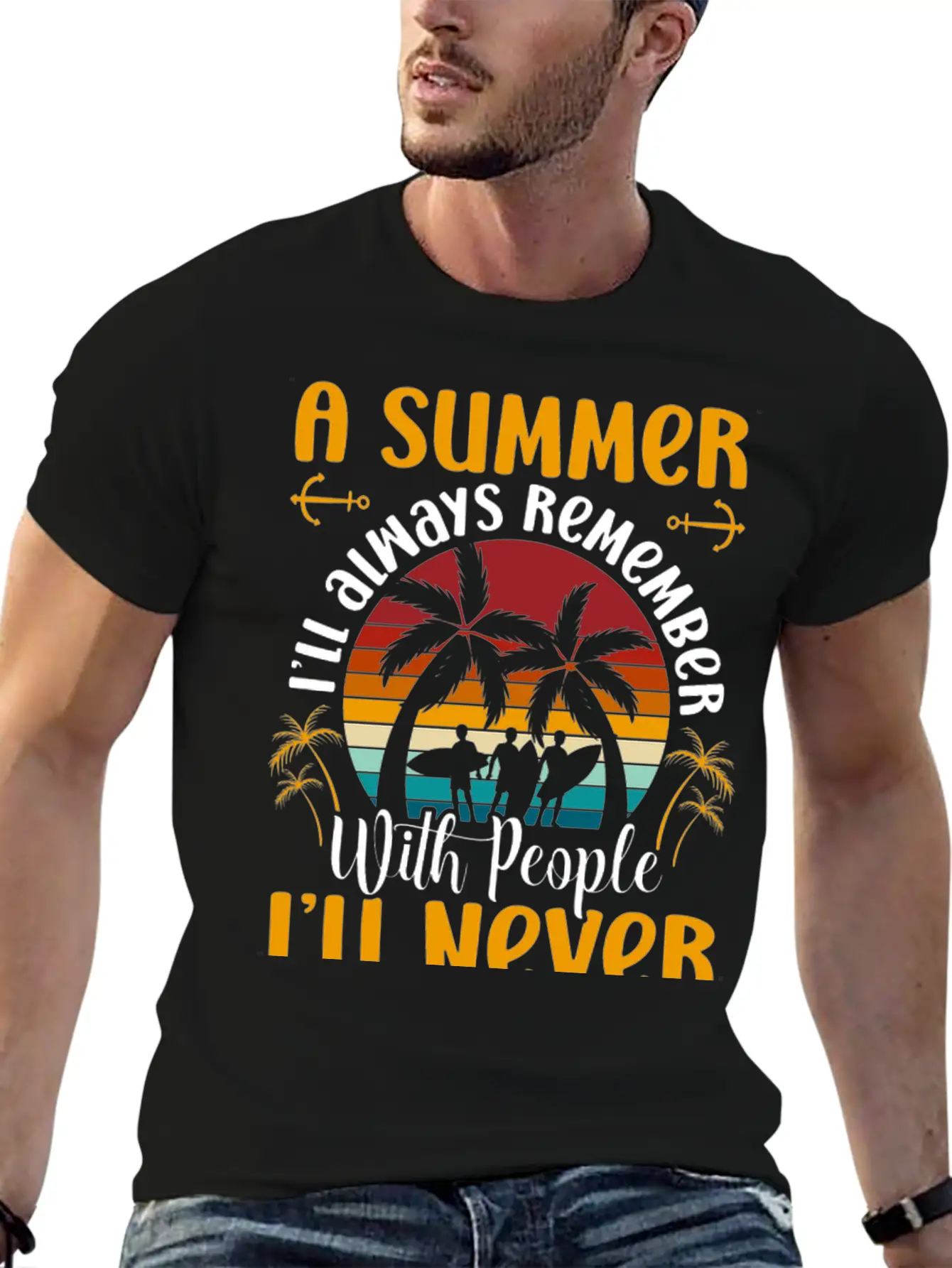 Beach Waves Island Timeless Short Sleeve Tee – Comfy And Minimalist Design