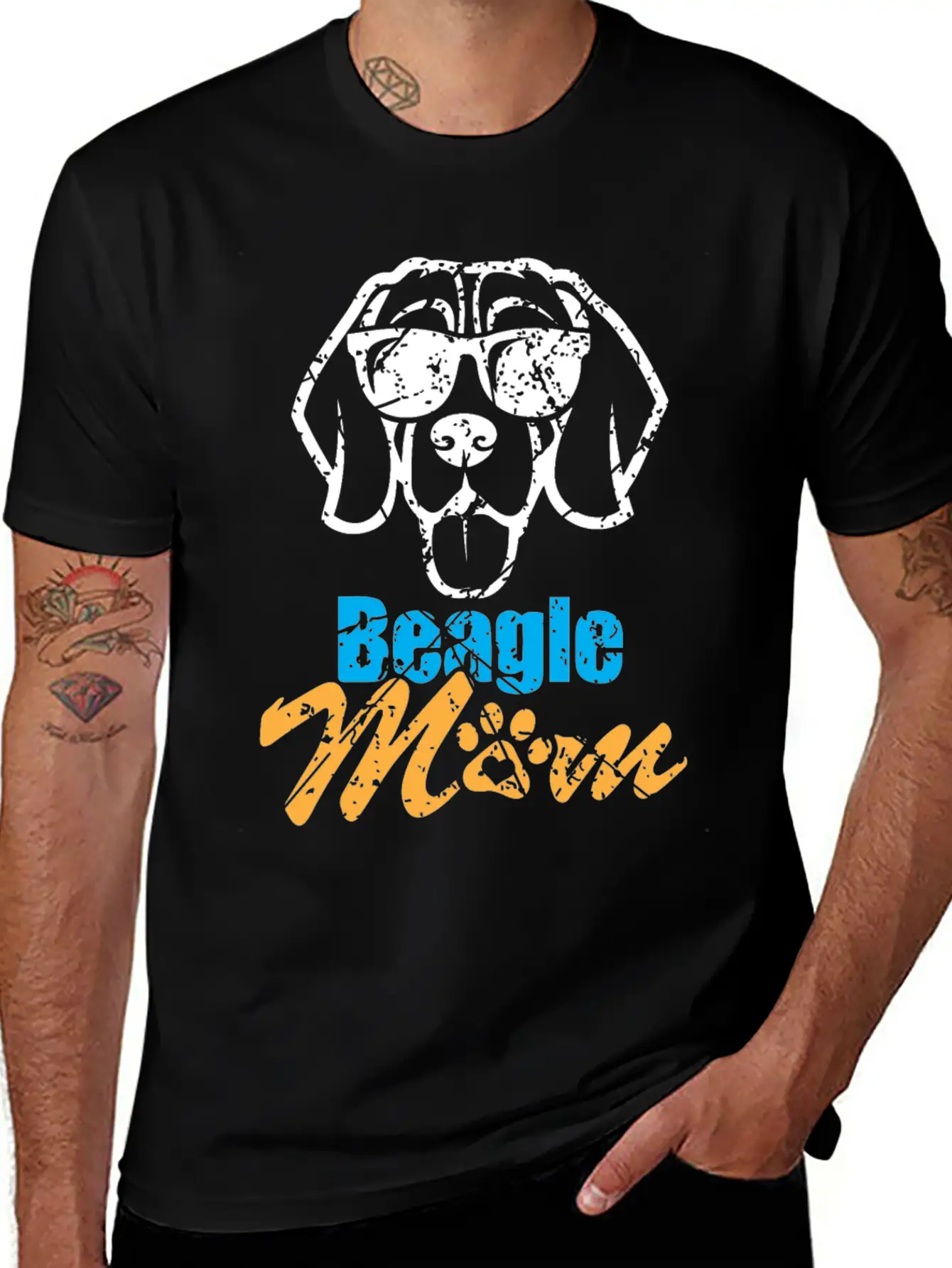 Beagle Dog Stylish Everyday T-Shirt – Unisex Basic Cotton Tee