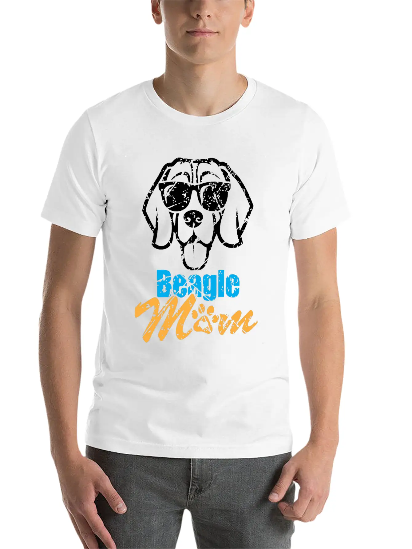Beagle Dog Stylish Everyday T-Shirt – Unisex Basic Cotton Tee