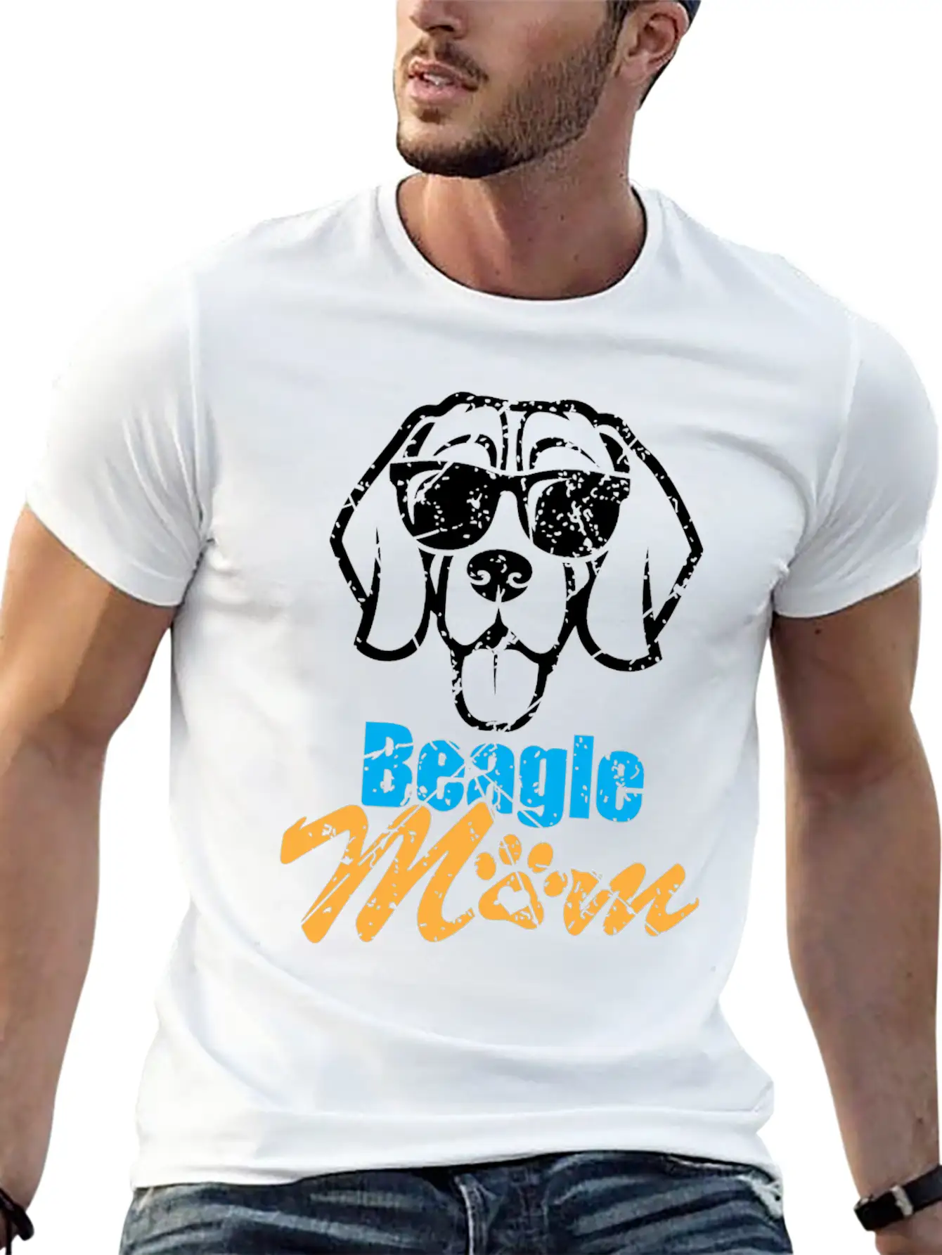 Beagle Dog Stylish Everyday T-Shirt – Unisex Basic Cotton Tee