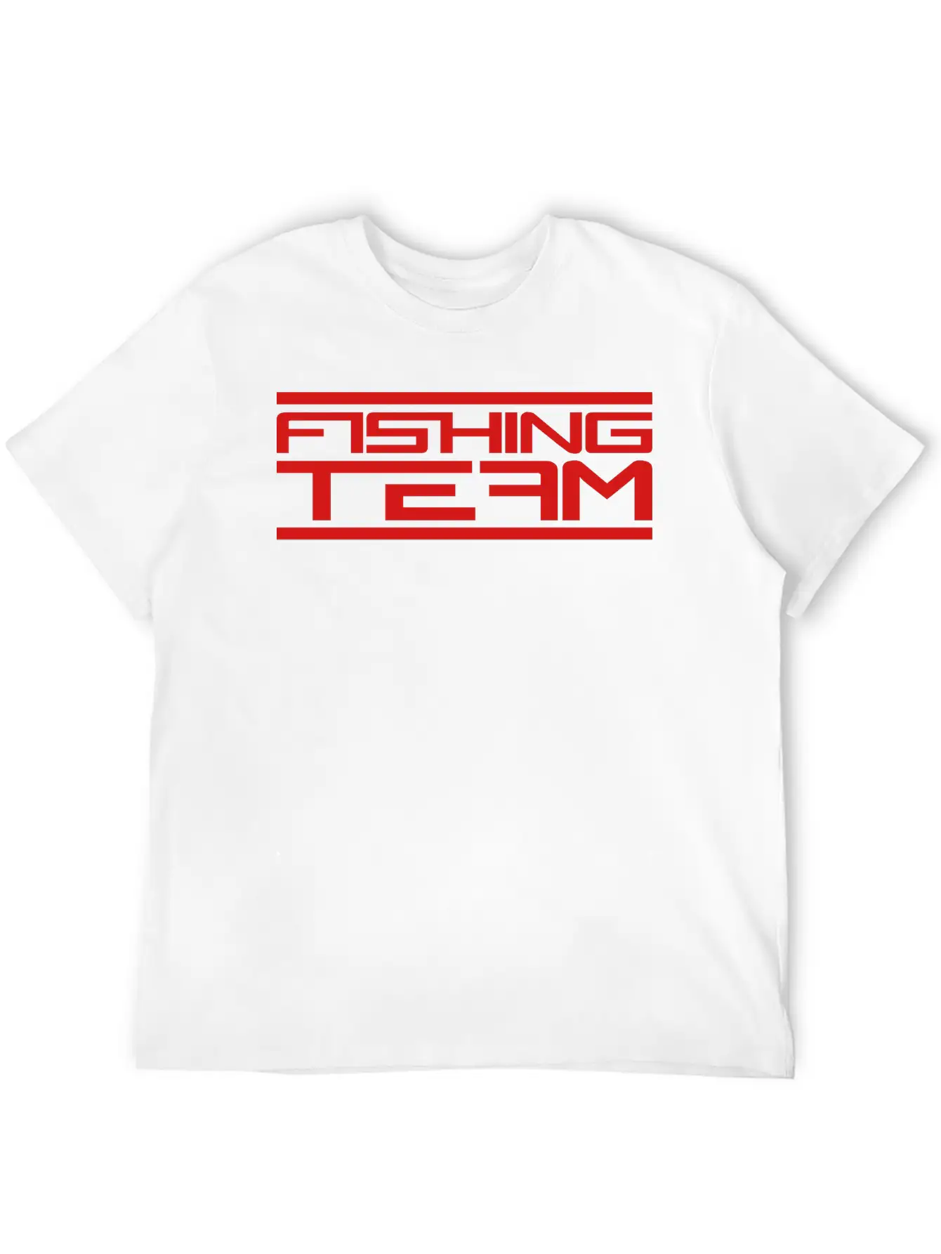 Beam Red Fishing Team Sport Logo Caught Fish Fishi Timeless Short Sleeve Tee – Comfy And Minimalist Design