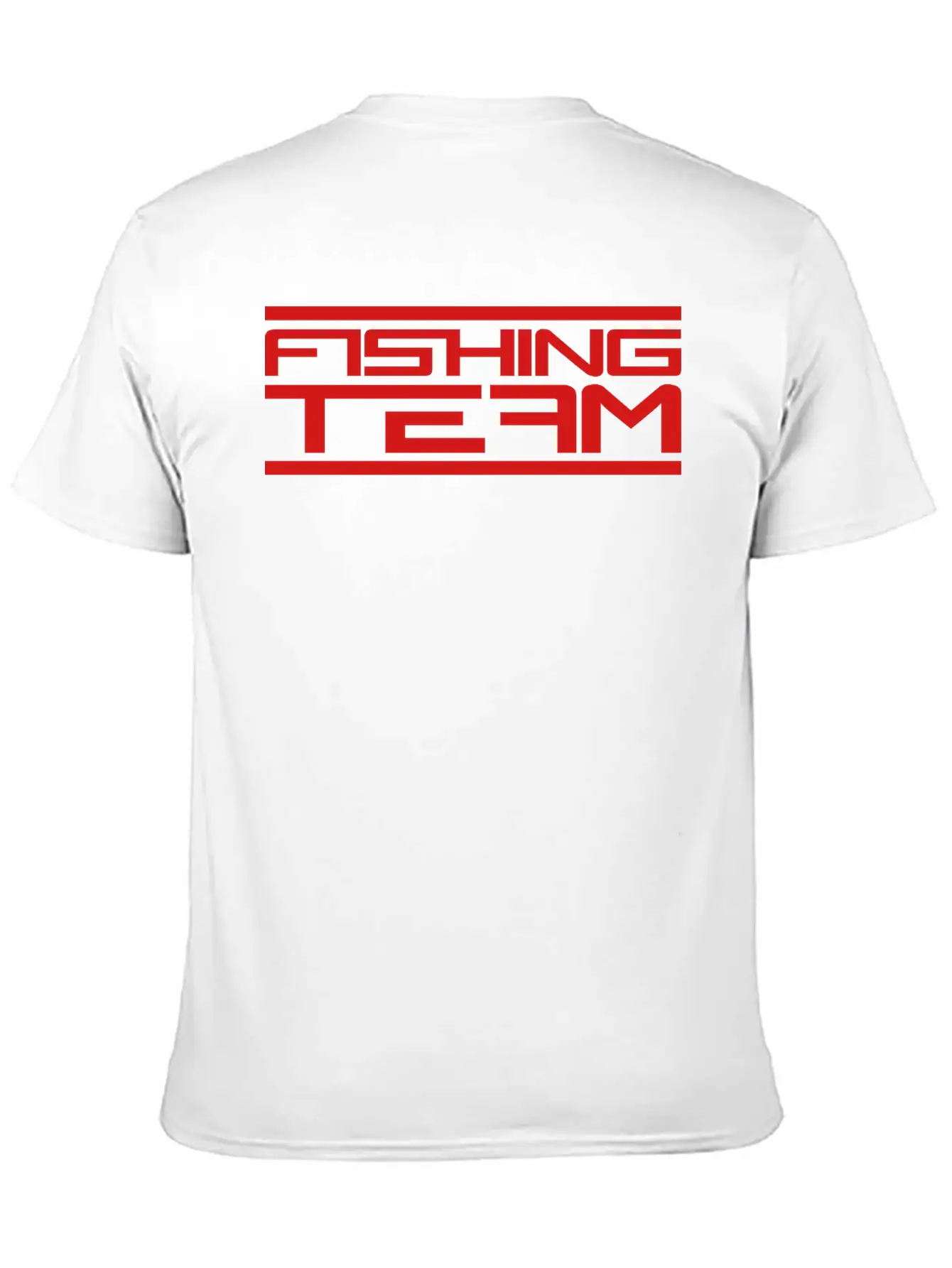 Beam Red Fishing Team Sport Logo Caught Fish Fishi Timeless Short Sleeve Tee – Comfy And Minimalist Design