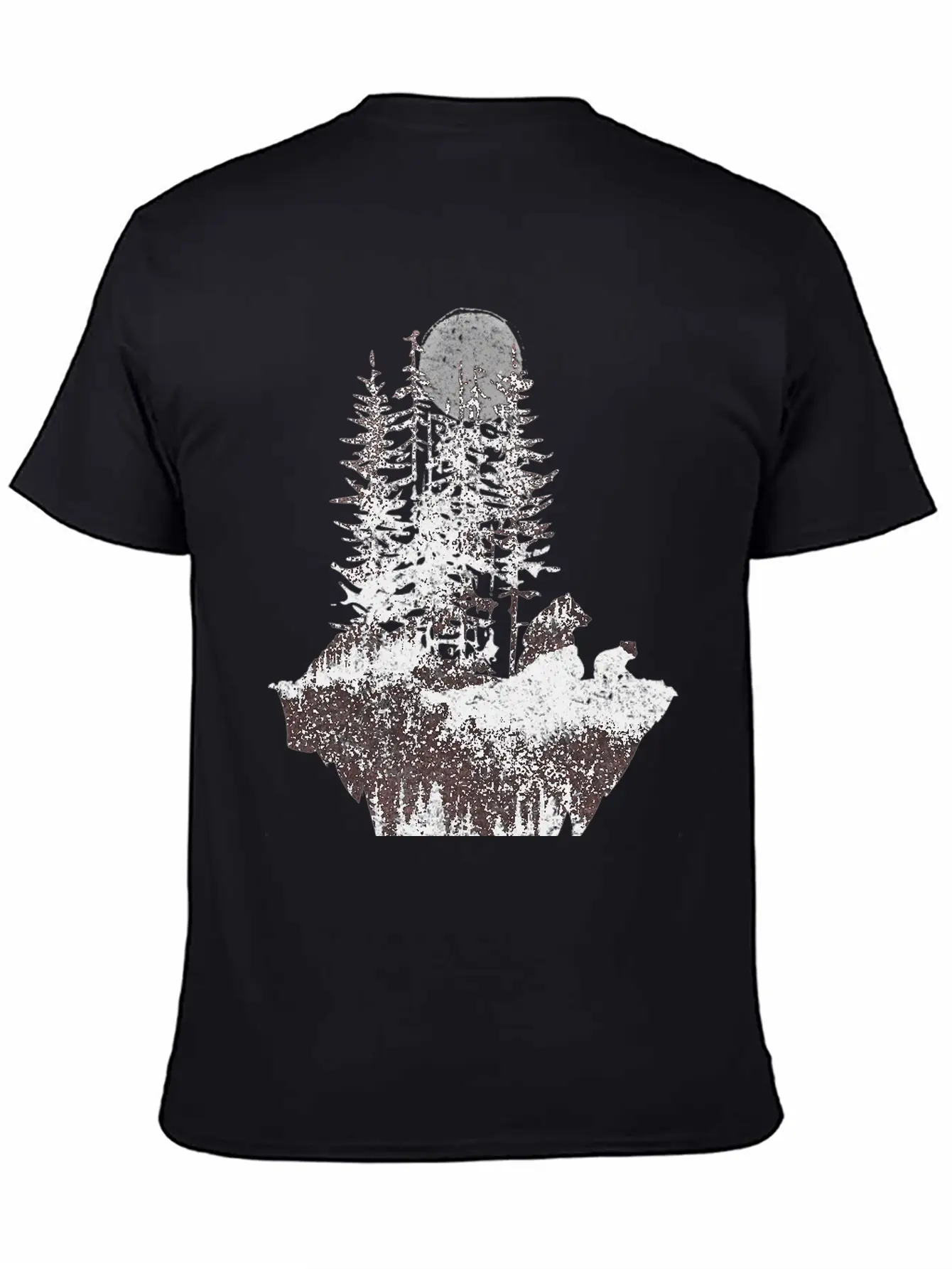 Bears And Moon Stylish Everyday T-Shirt – Unisex Basic Cotton Tee