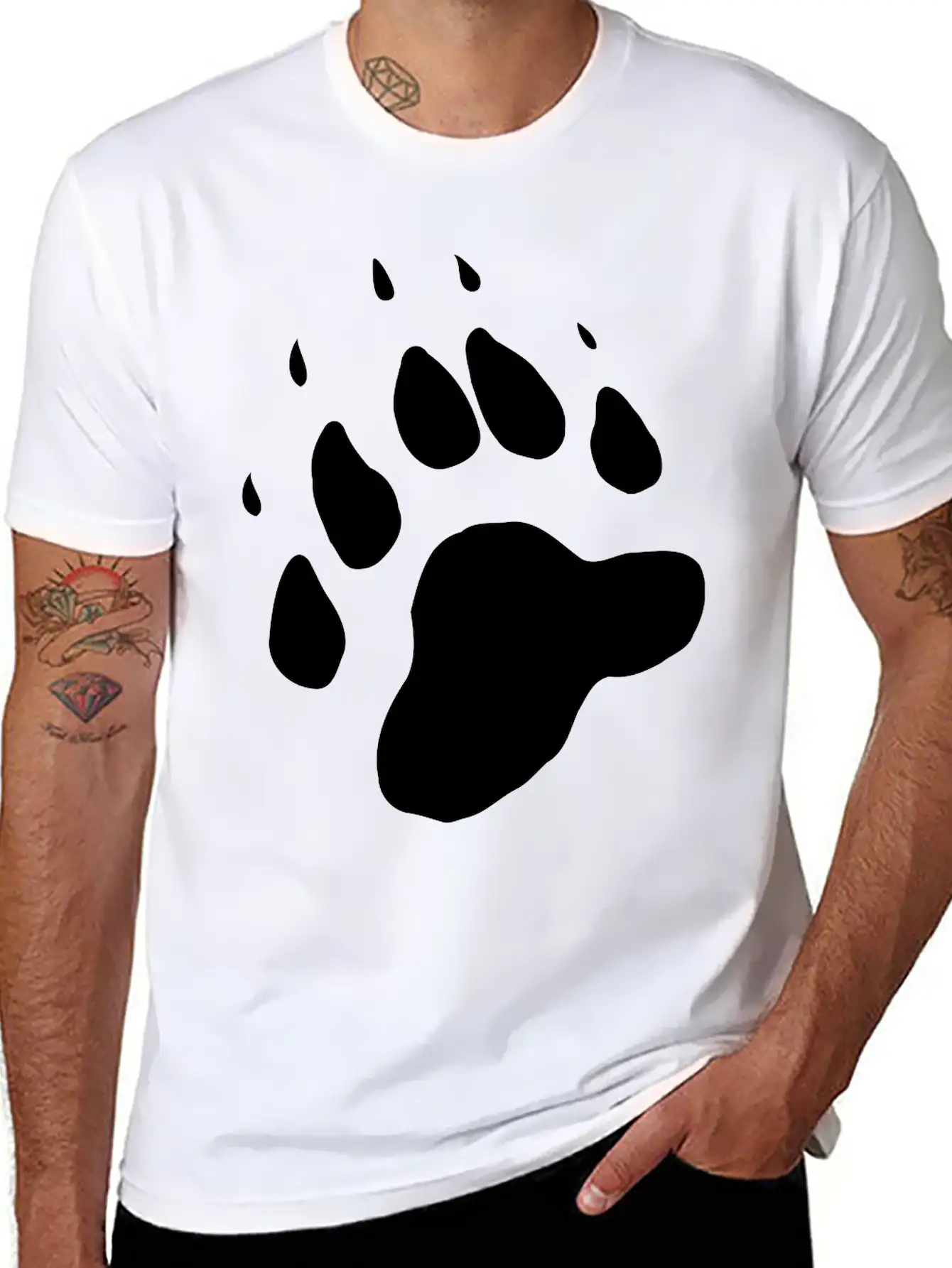 BearTrack Comfortable Minimalist Graphic Tee – Summer Style Essential