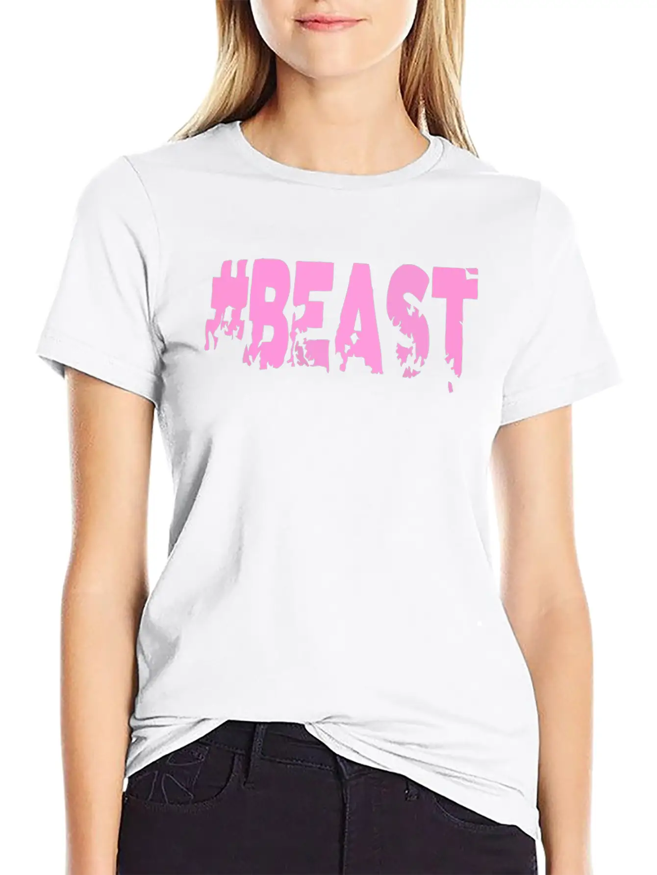 Beast | Workout Unisex Short Sleeve Soft Cotton T-Shirt – Casual Everyday Wear