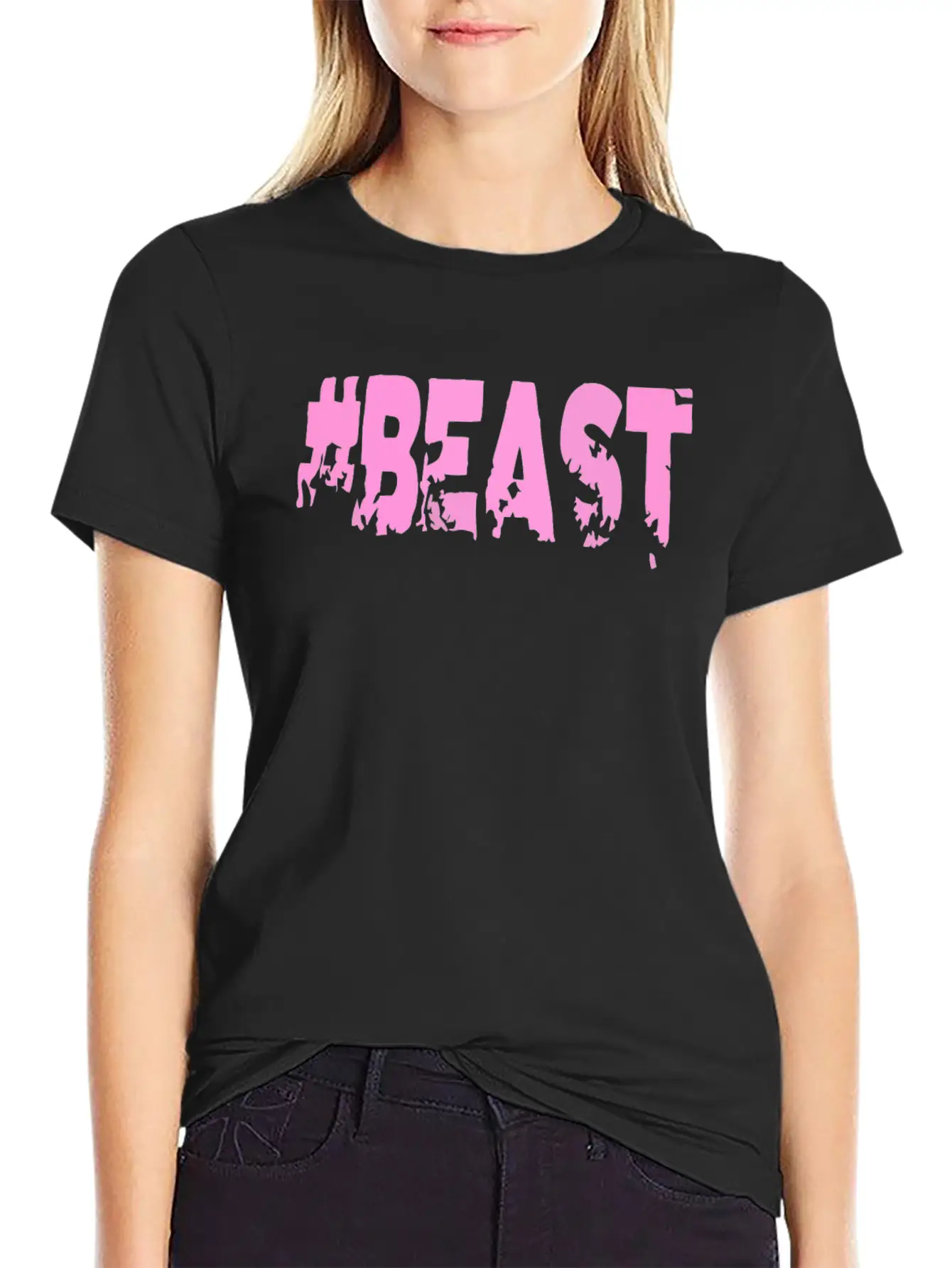 Beast | Workout Unisex Short Sleeve Soft Cotton T-Shirt – Casual Everyday Wear