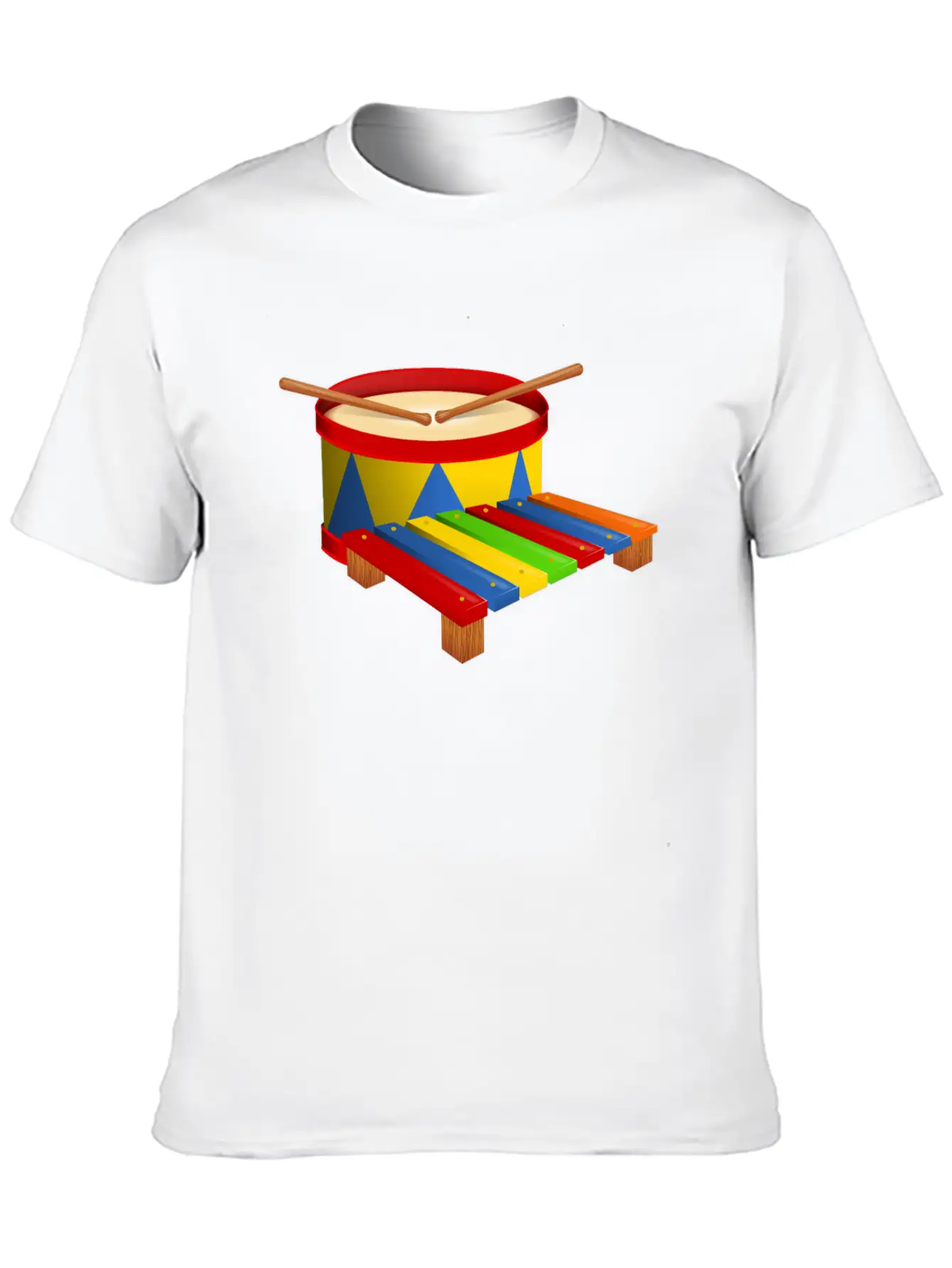 Beat The Drum Comfortable Minimalist Graphic Tee – Summer Style Essential