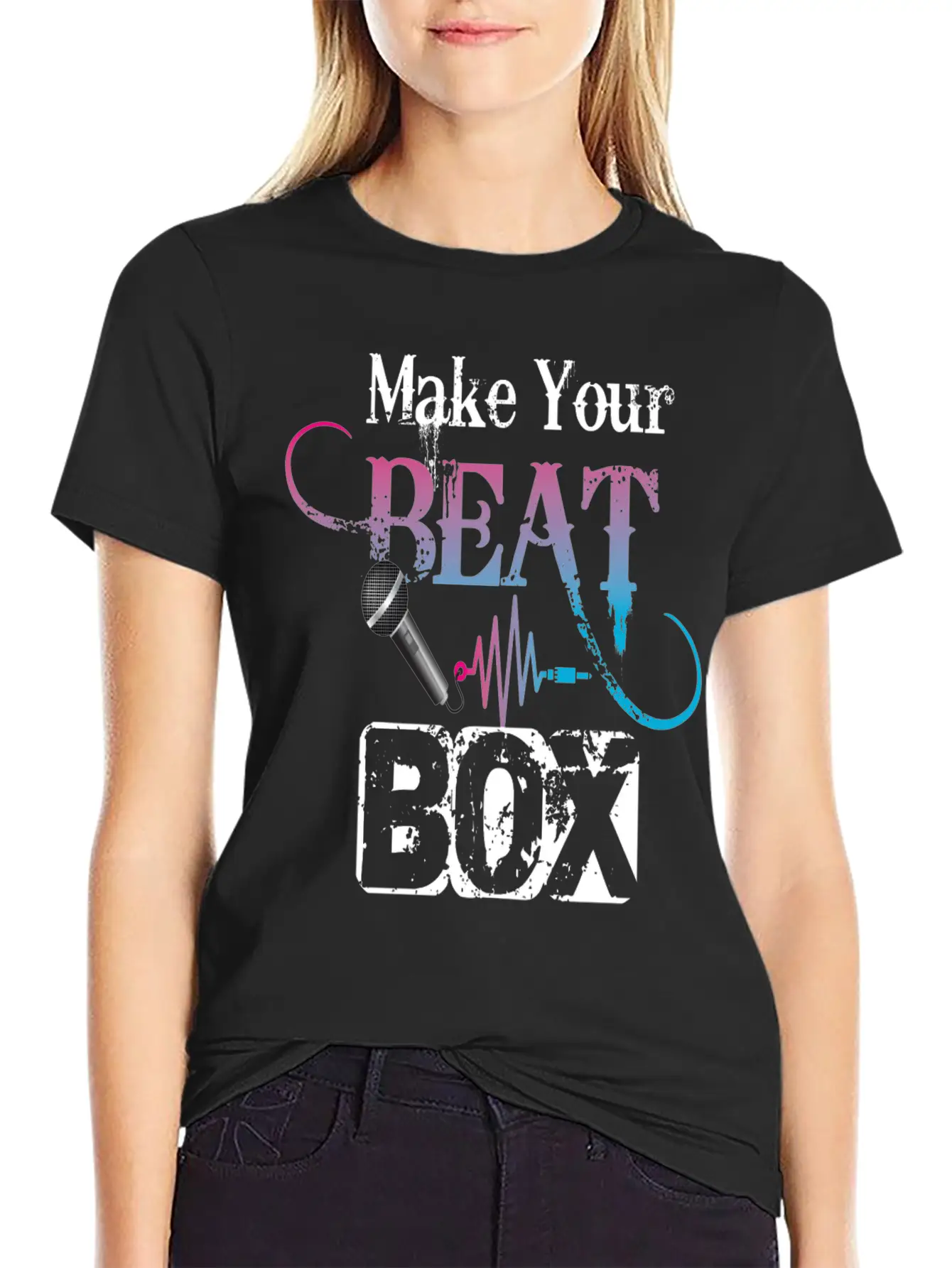 Beatboxing Beatbox Hiphop Fifth Element Of Music Stylish Everyday T-Shirt – Unisex Basic Cotton Tee