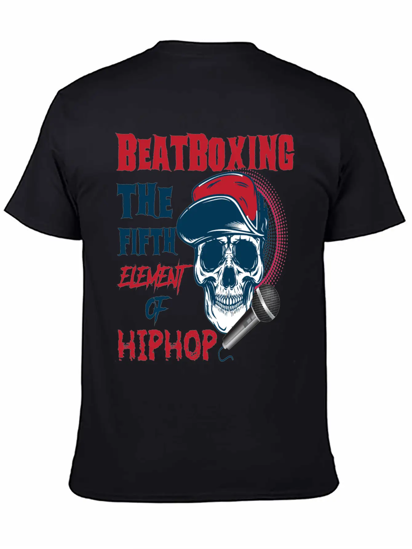 Beatboxing Beatbox Hiphop Fifth Element Of Music Unisex Short Sleeve Soft Cotton T-Shirt – Casual Everyday Wear