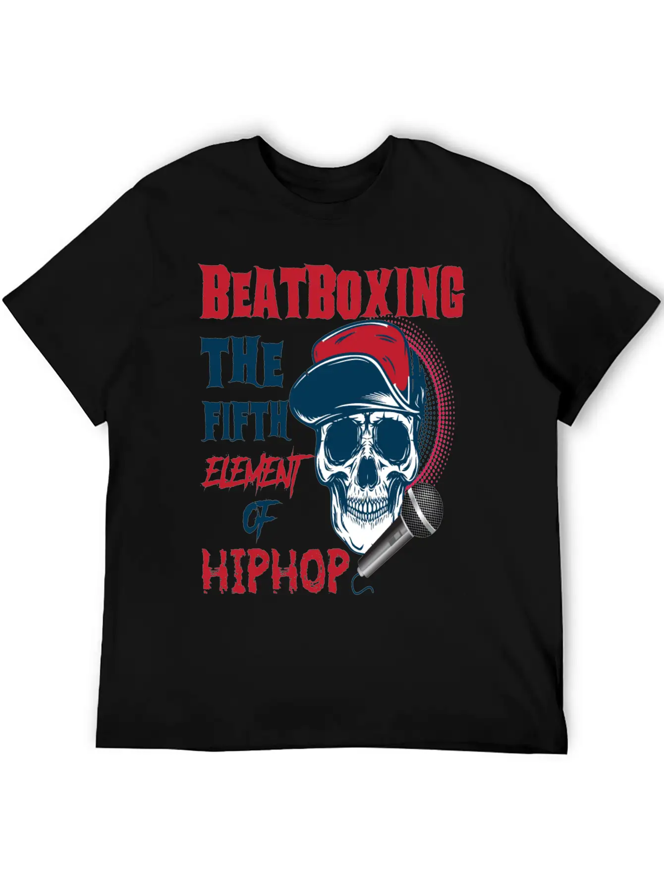 Beatboxing Beatbox Hiphop Fifth Element Of Music Unisex Short Sleeve Soft Cotton T-Shirt – Casual Everyday Wear