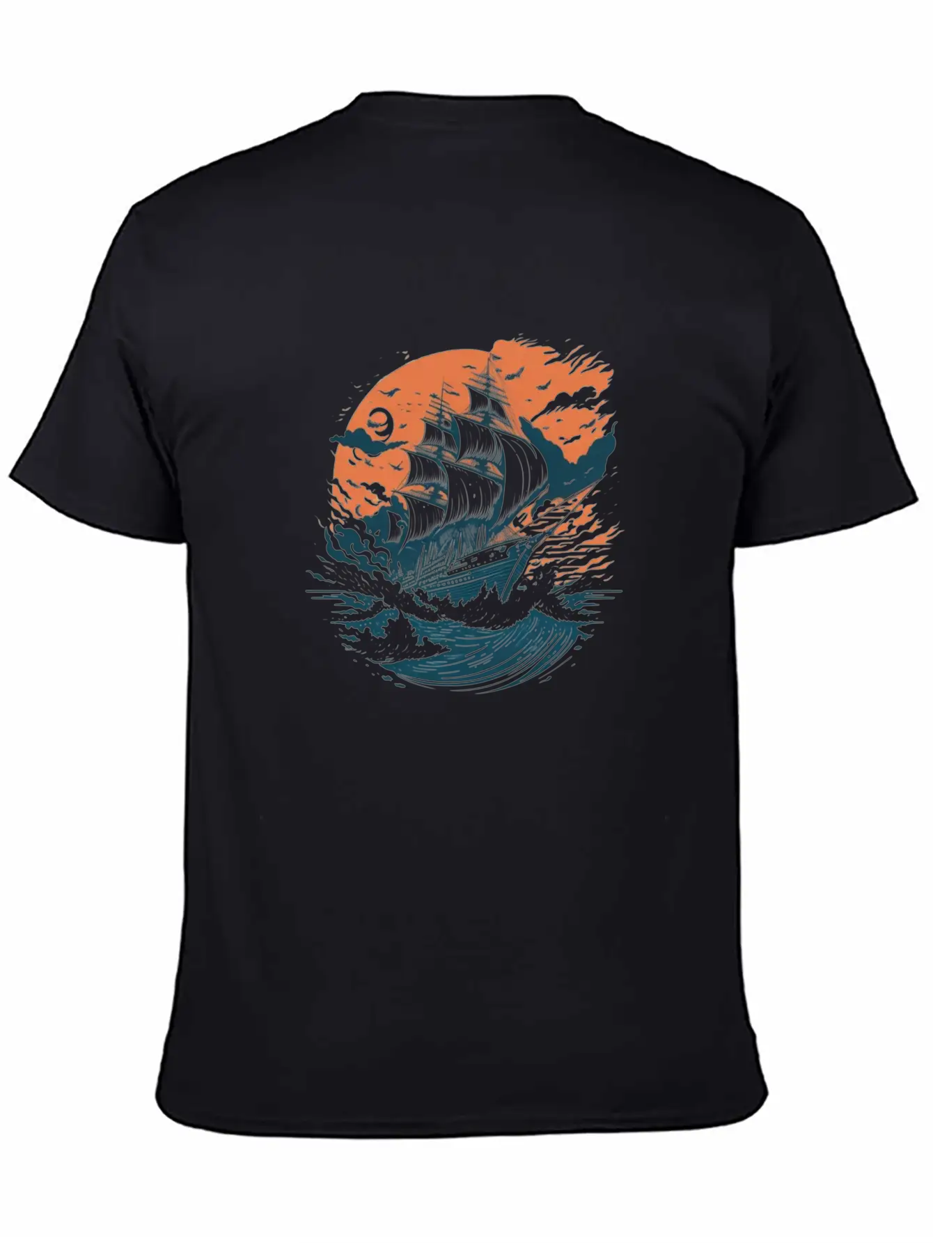 Beautiful Ancient Ship Stylish Everyday T-Shirt – Unisex Basic Cotton Tee