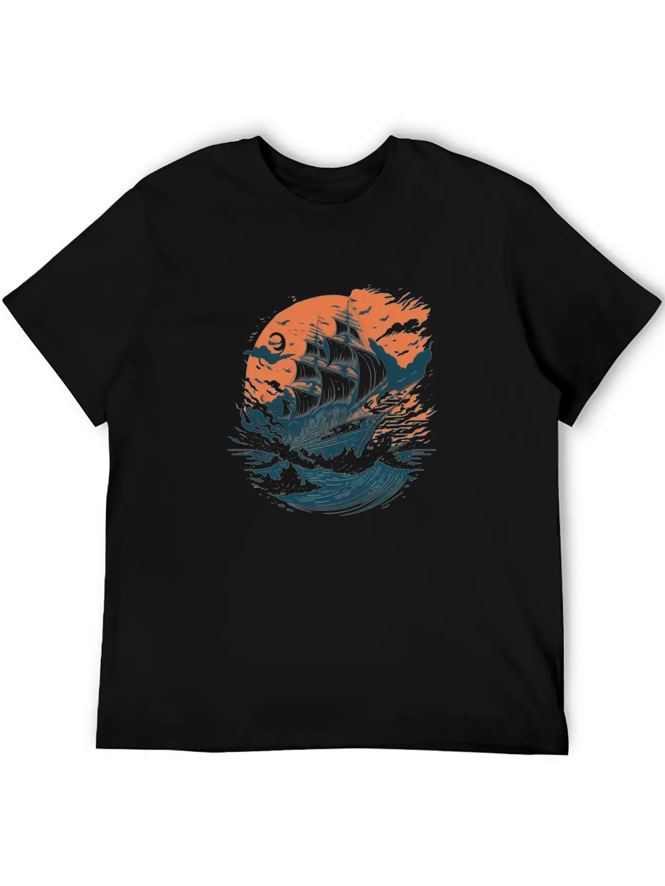 Beautiful Ancient Ship Stylish Everyday T-Shirt – Unisex Basic Cotton Tee