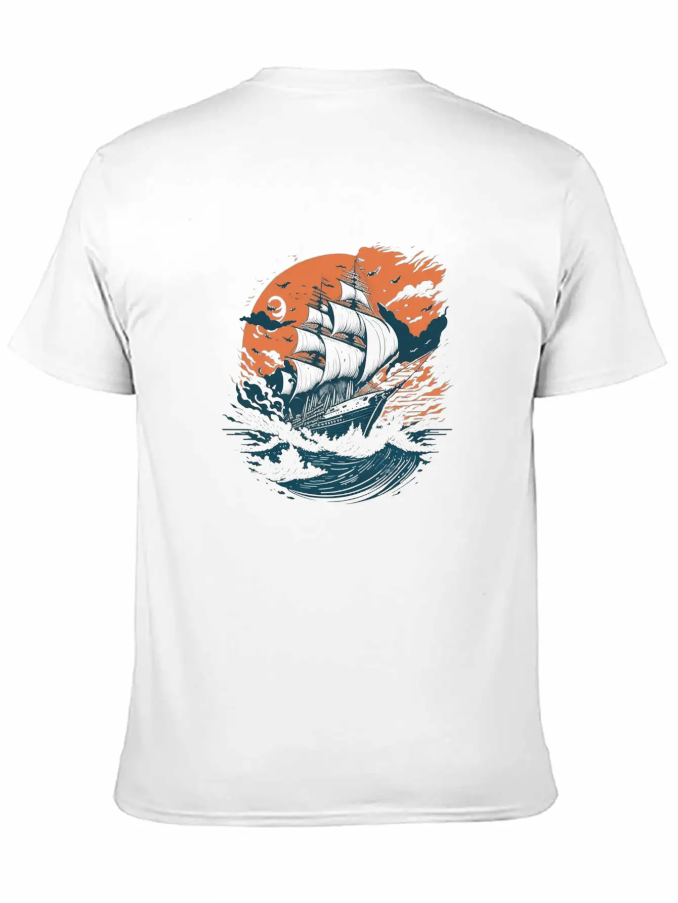 Beautiful Ancient Ship Stylish Everyday T-Shirt – Unisex Basic Cotton Tee