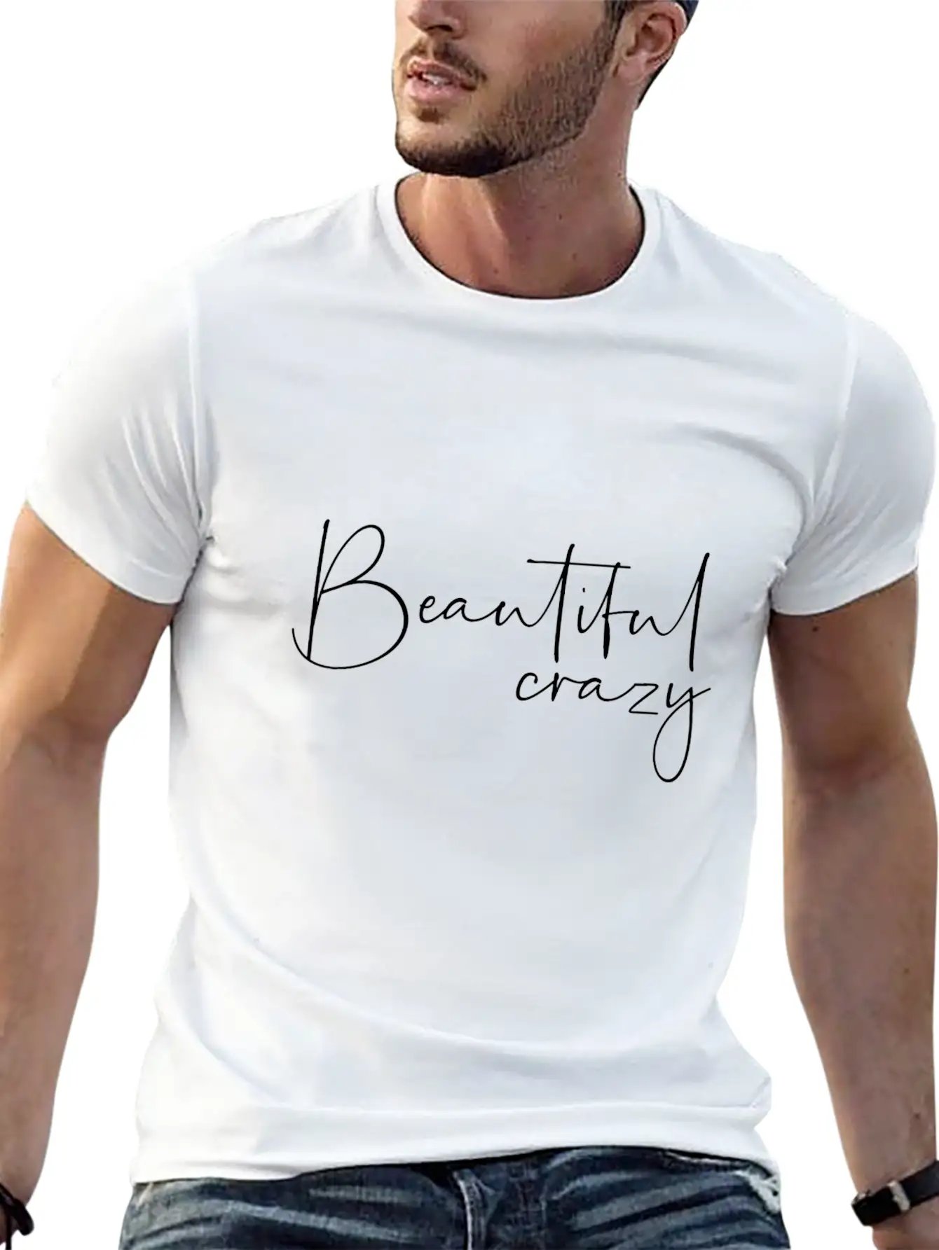 Beautiful Crazy Stylish Everyday T-Shirt – Unisex Basic Cotton Tee