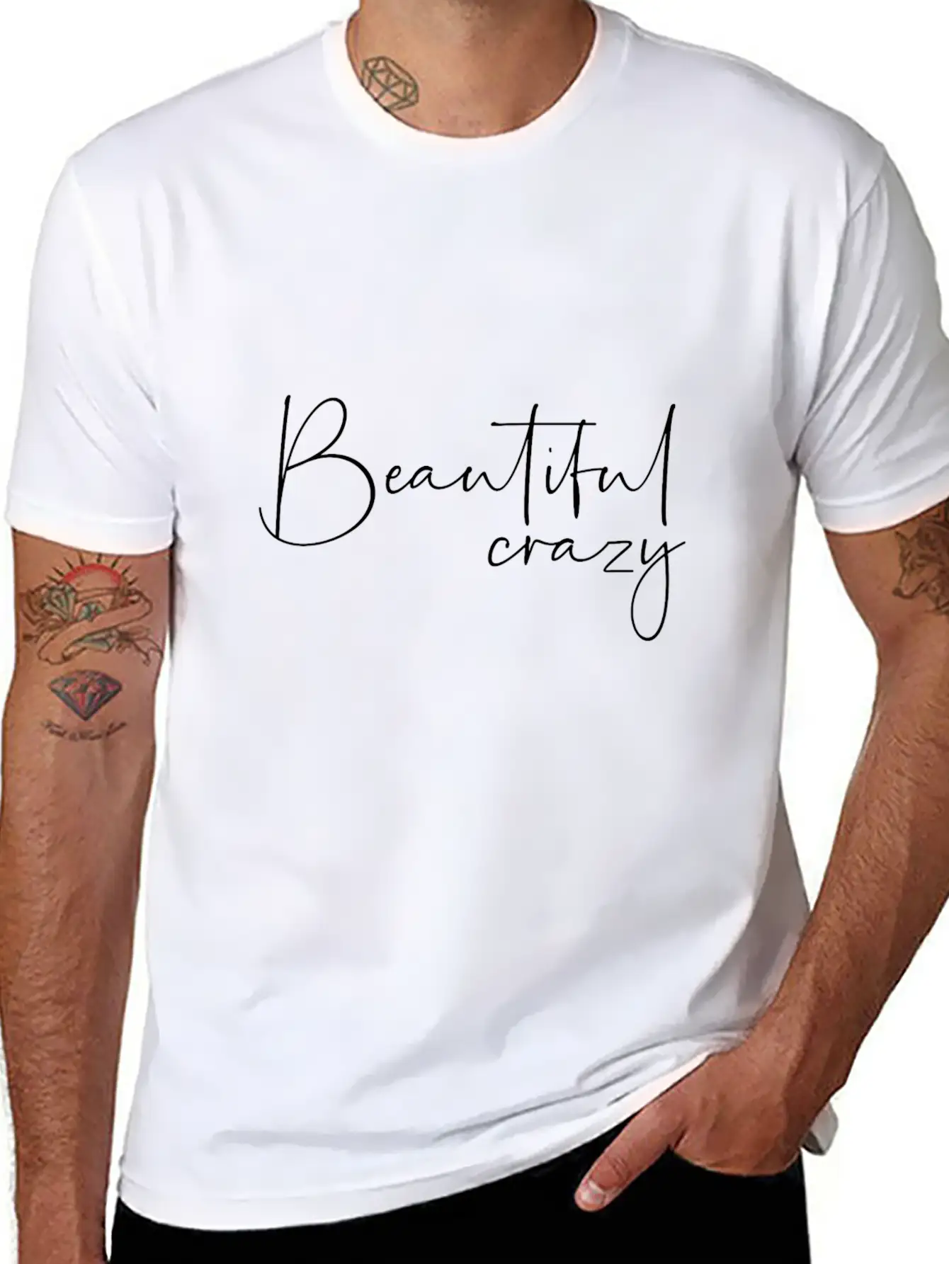 Beautiful Crazy Stylish Everyday T-Shirt – Unisex Basic Cotton Tee