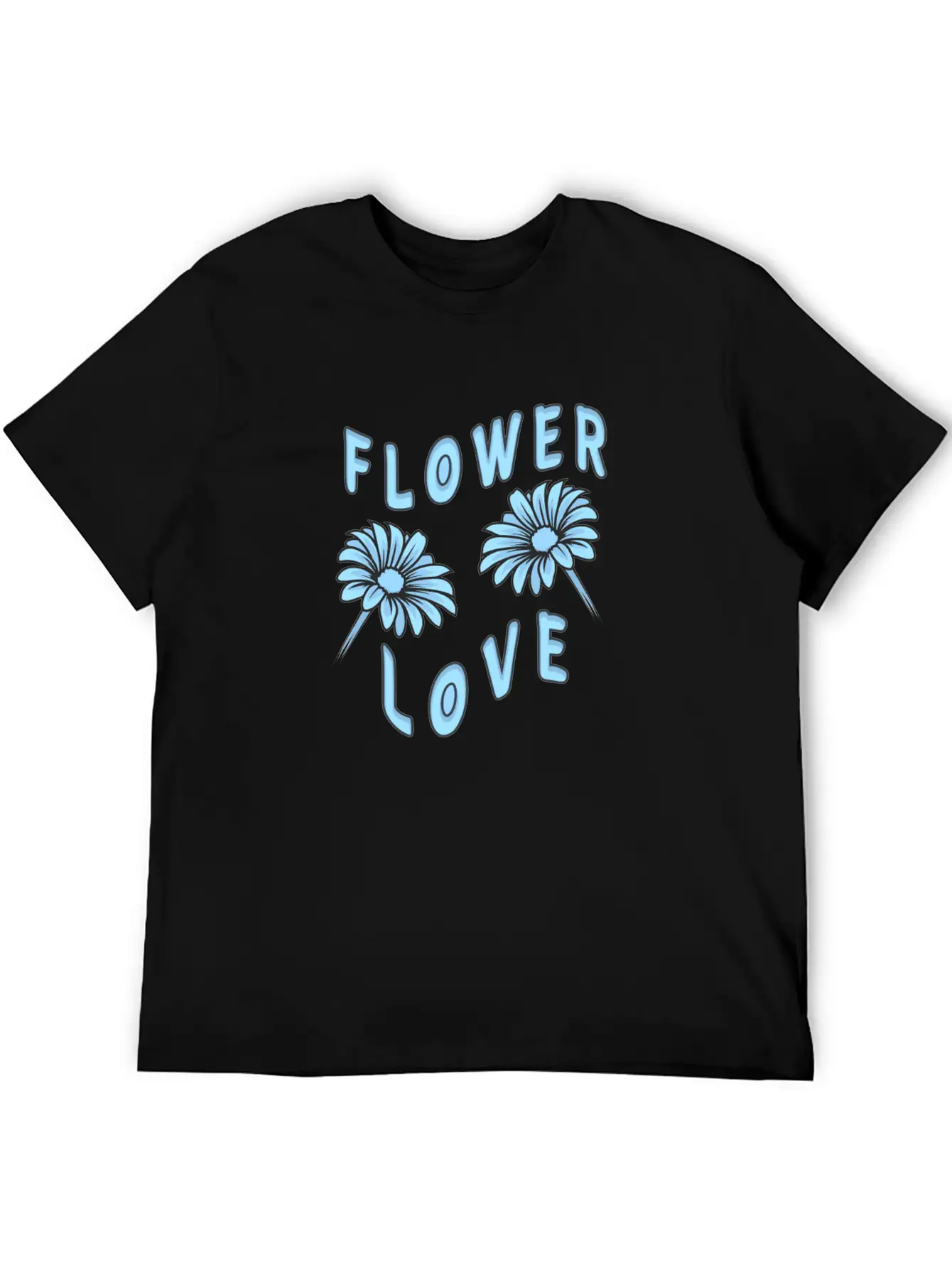 Beautiful Flowers Flower Love Essential Unisex Summer Tee – Soft Cotton Casual Fit