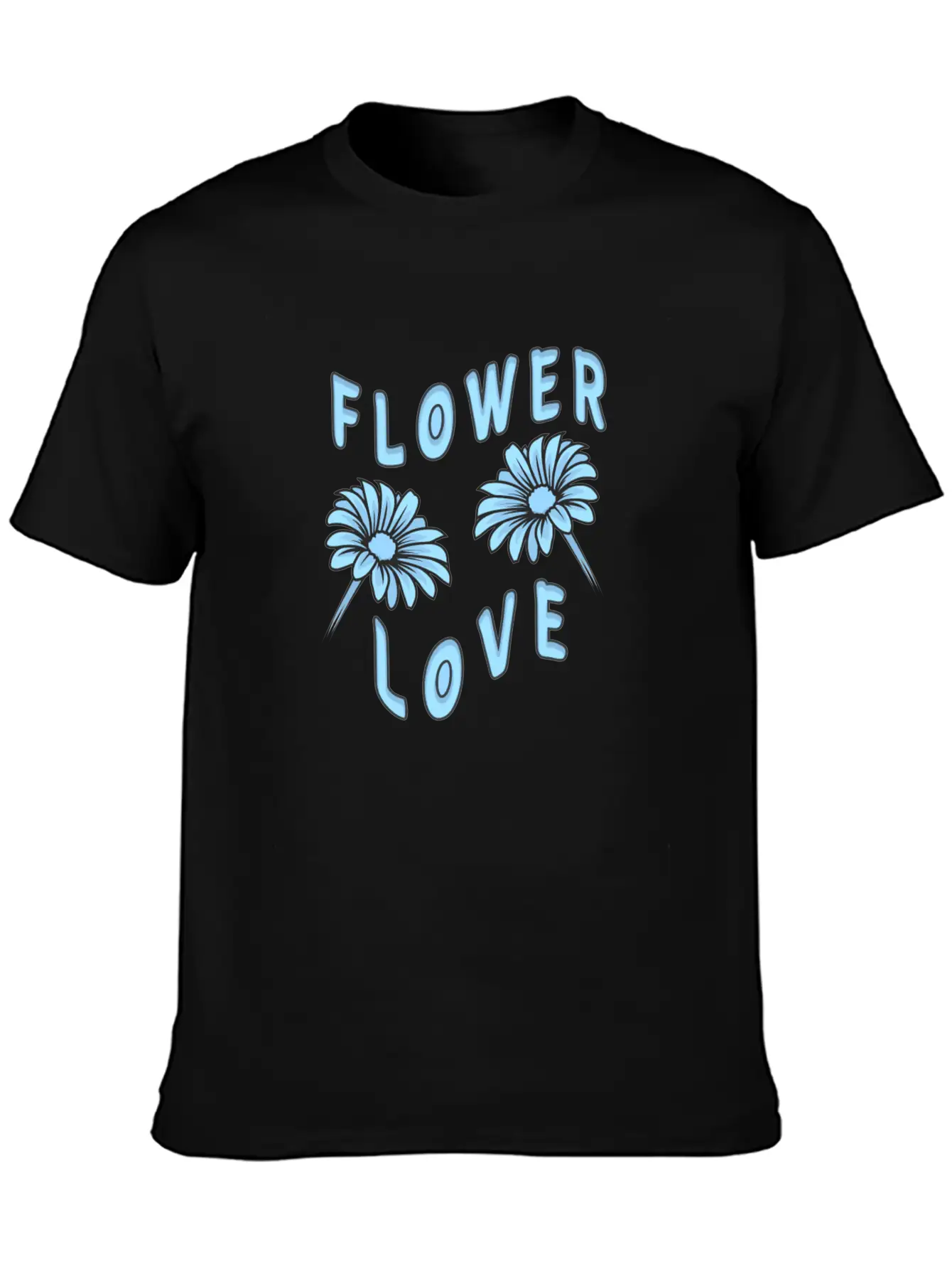 Beautiful Flowers Flower Love Essential Unisex Summer Tee – Soft Cotton Casual Fit