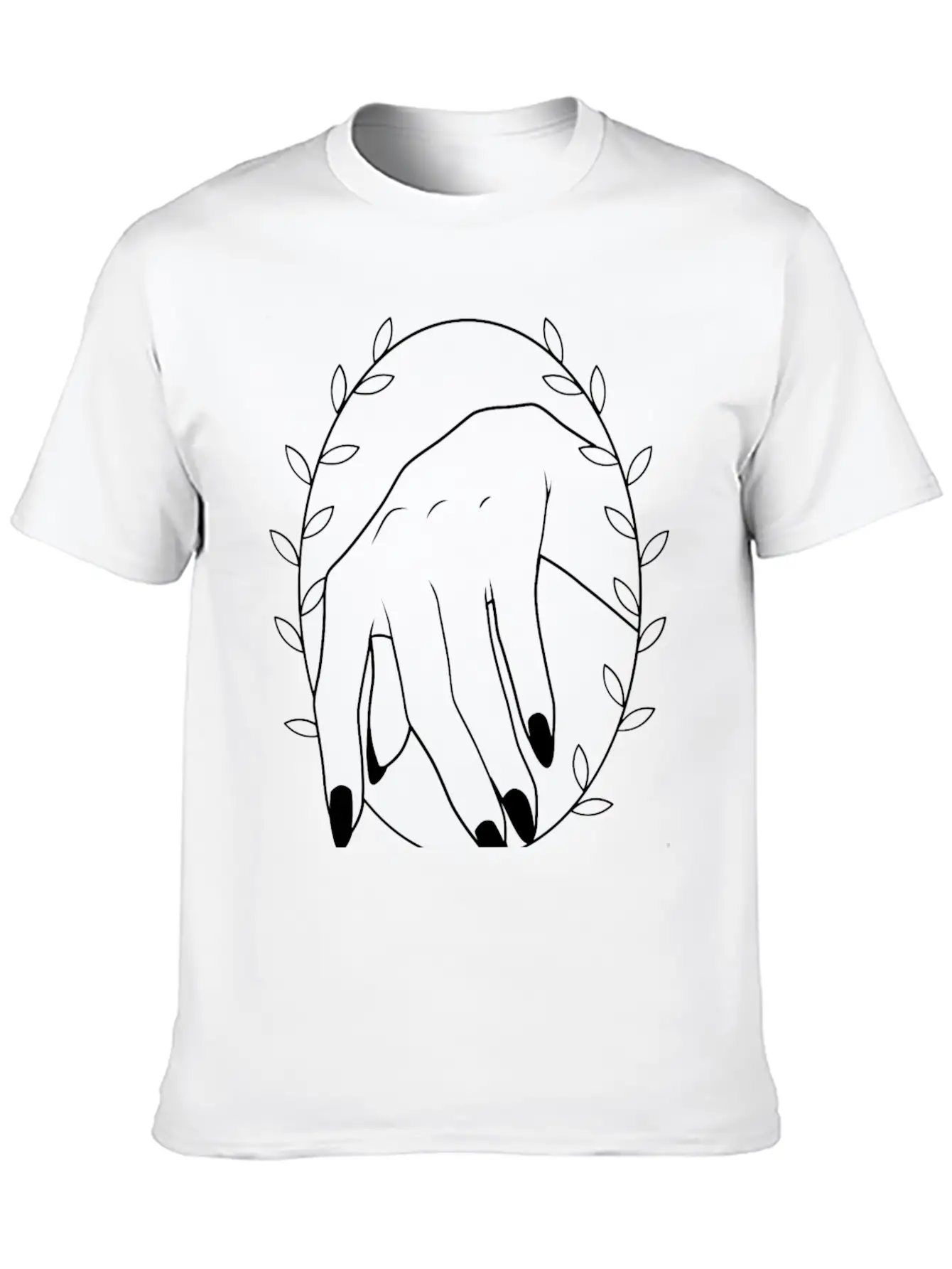BEAUTIFUL HAND IN CIRCLE Essential Unisex Summer Tee – Soft Cotton Casual Fit