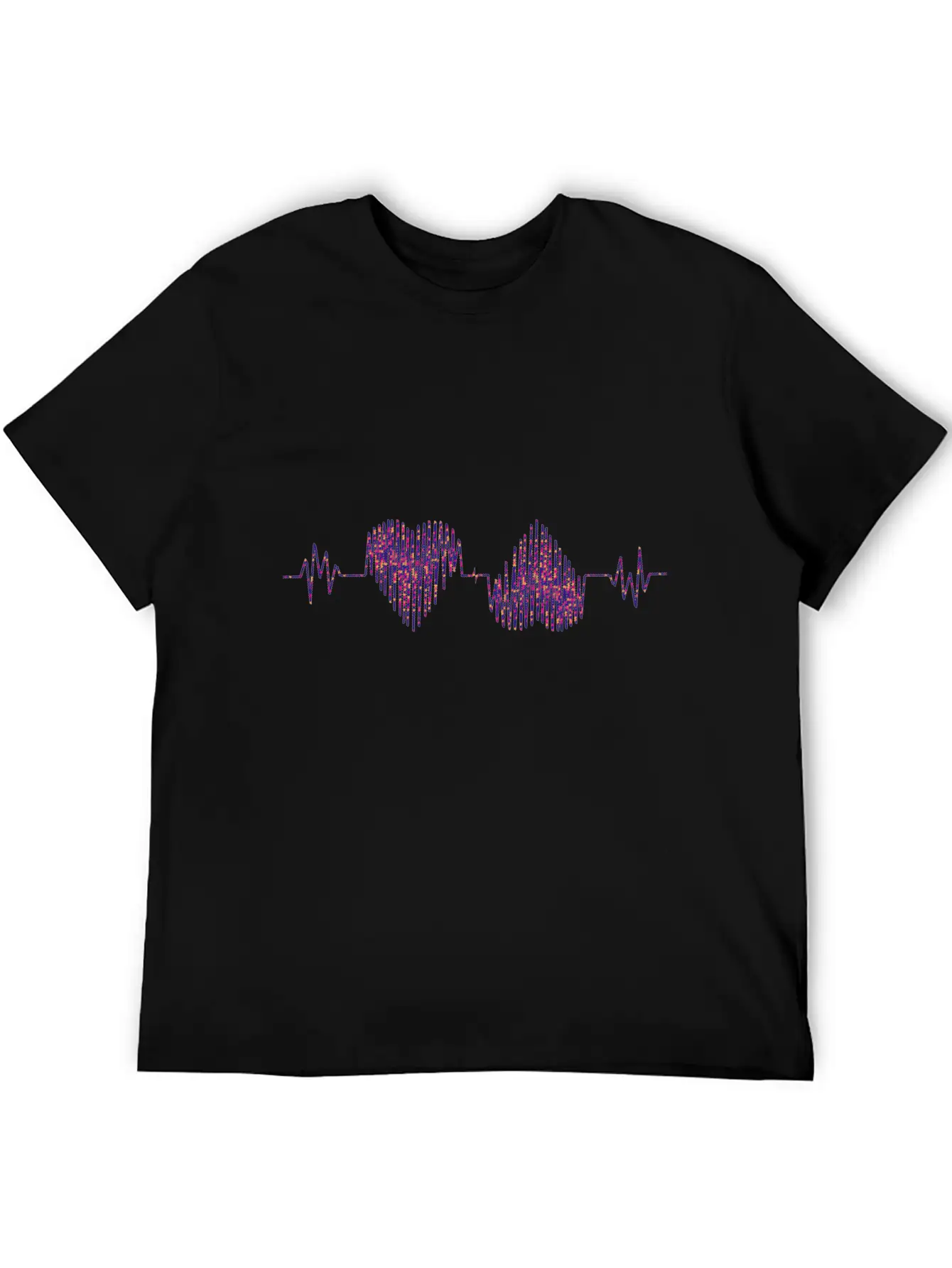 Beautiful Heartbeat Love Heart Design Comfortable Minimalist Graphic Tee – Summer Style Essential